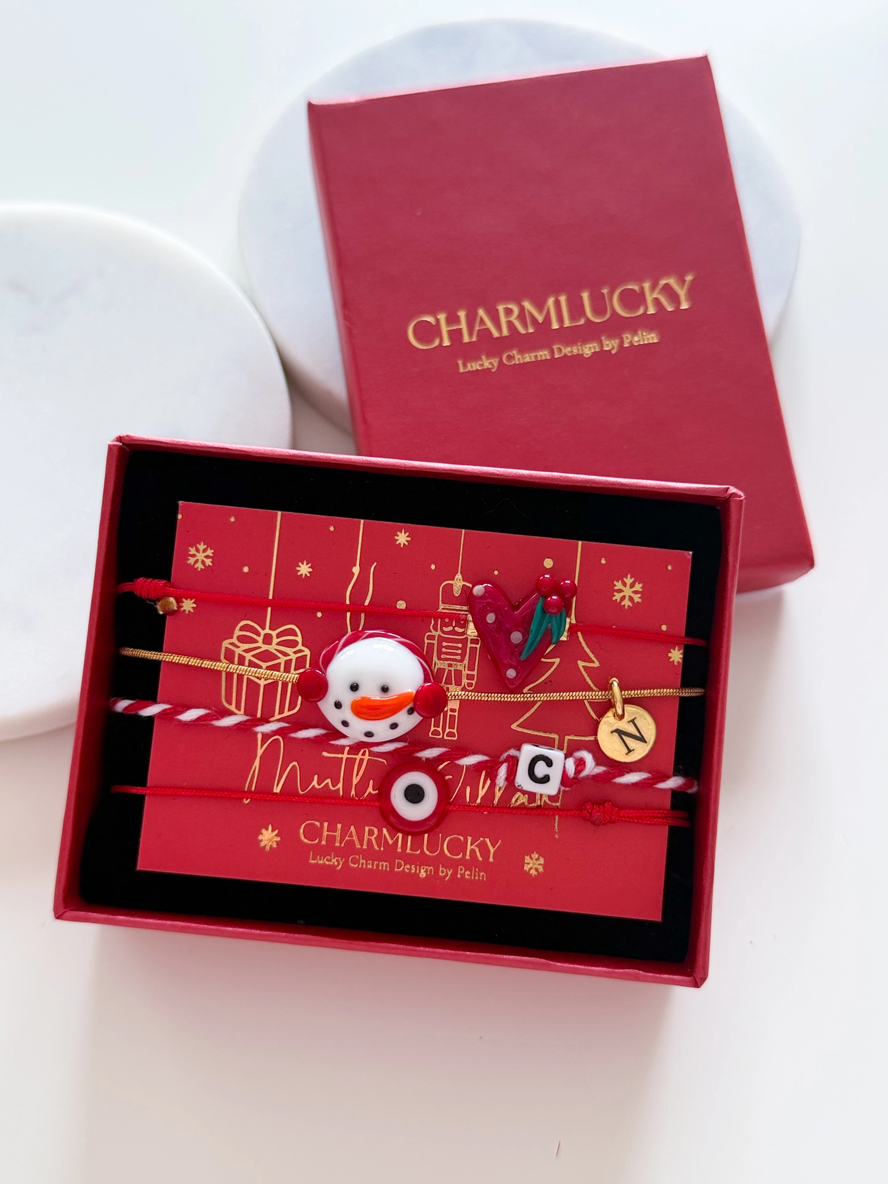 MURANO YILBAŞI BİLEKLİK KOMBİNİ