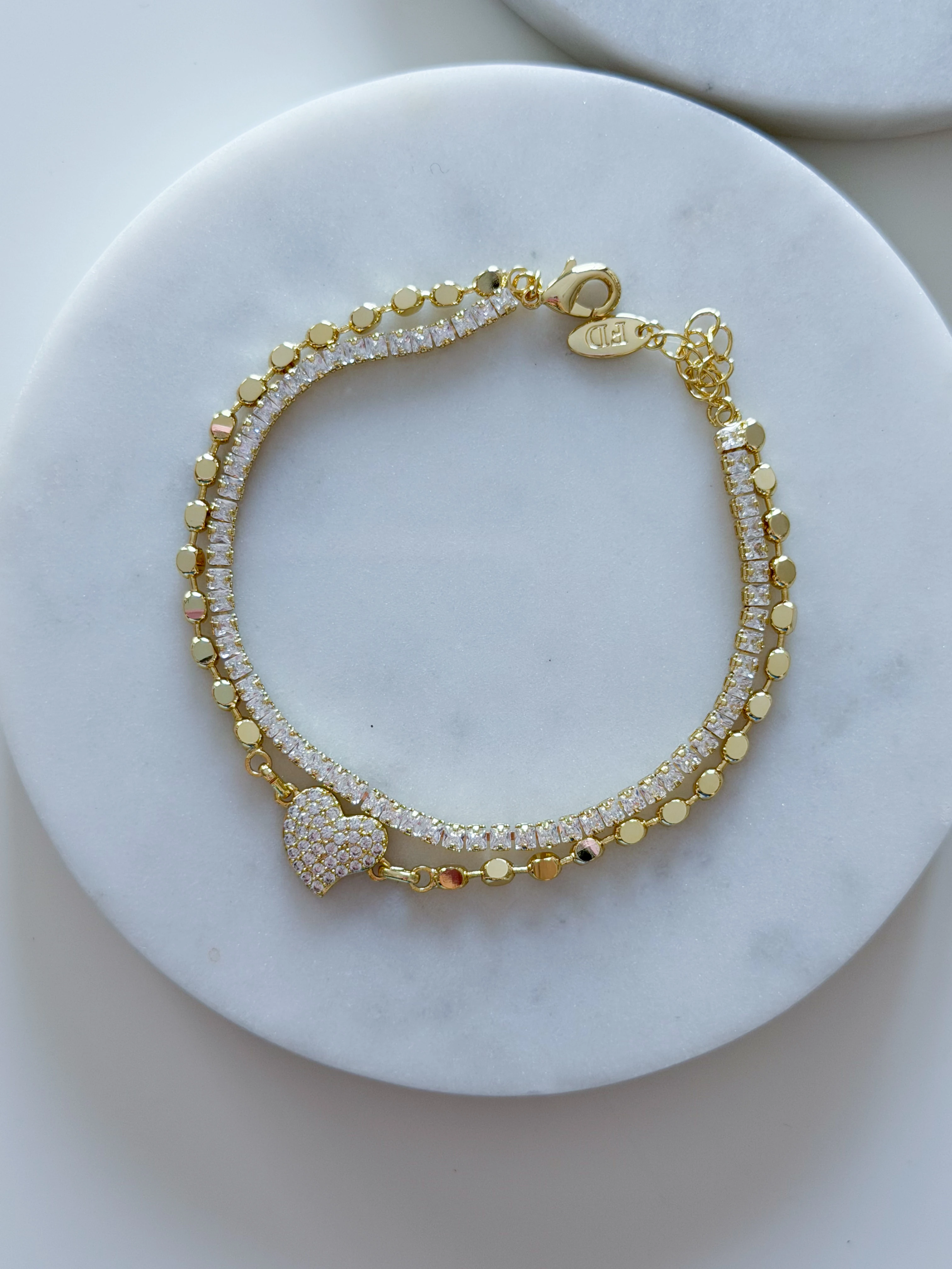 ÖZEL SERİ SU YOLU-KALP 2Lİ BİLEKLİK