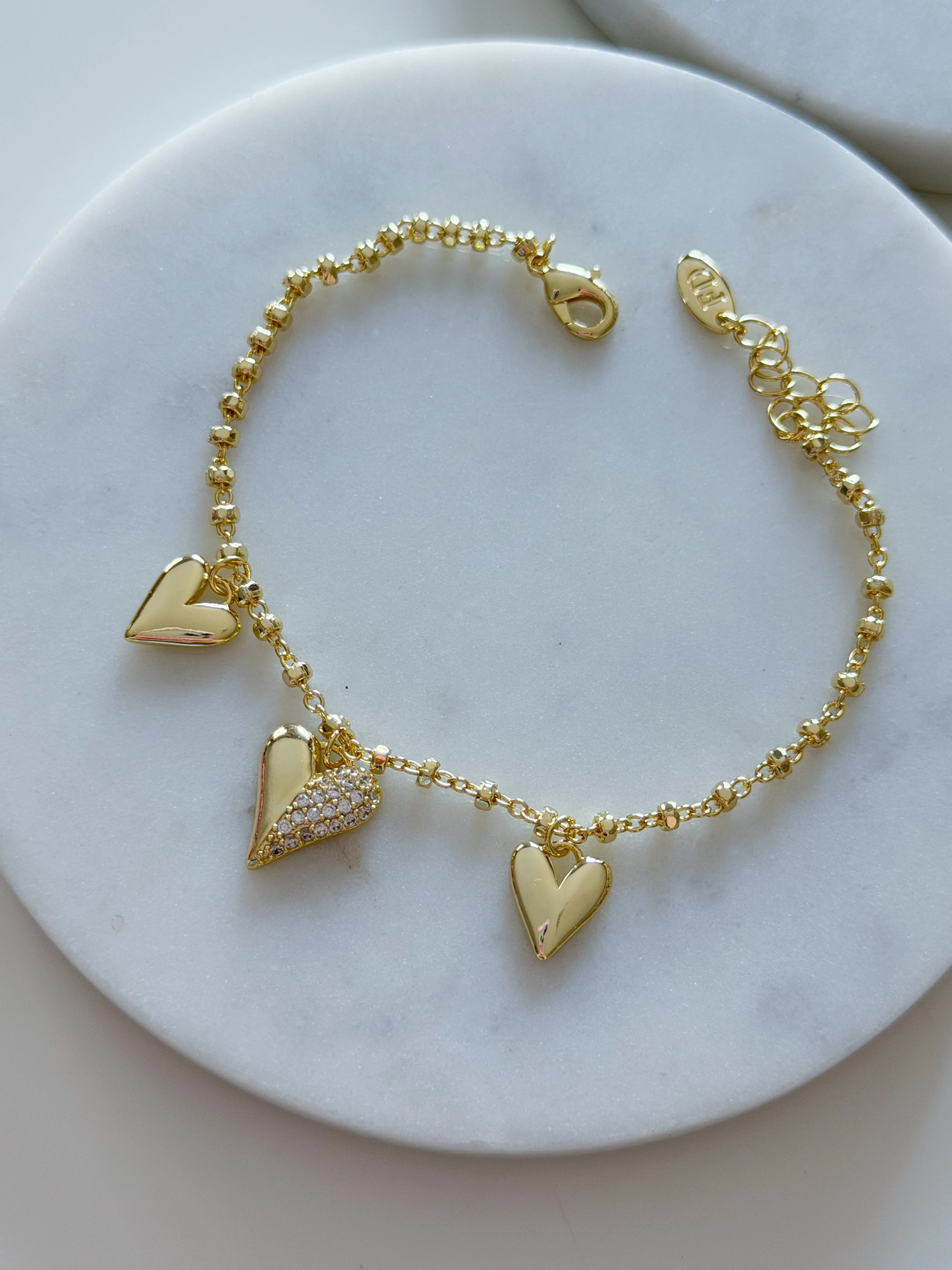 ÖZEL SERİ KALP CHARM BİLEKLİK