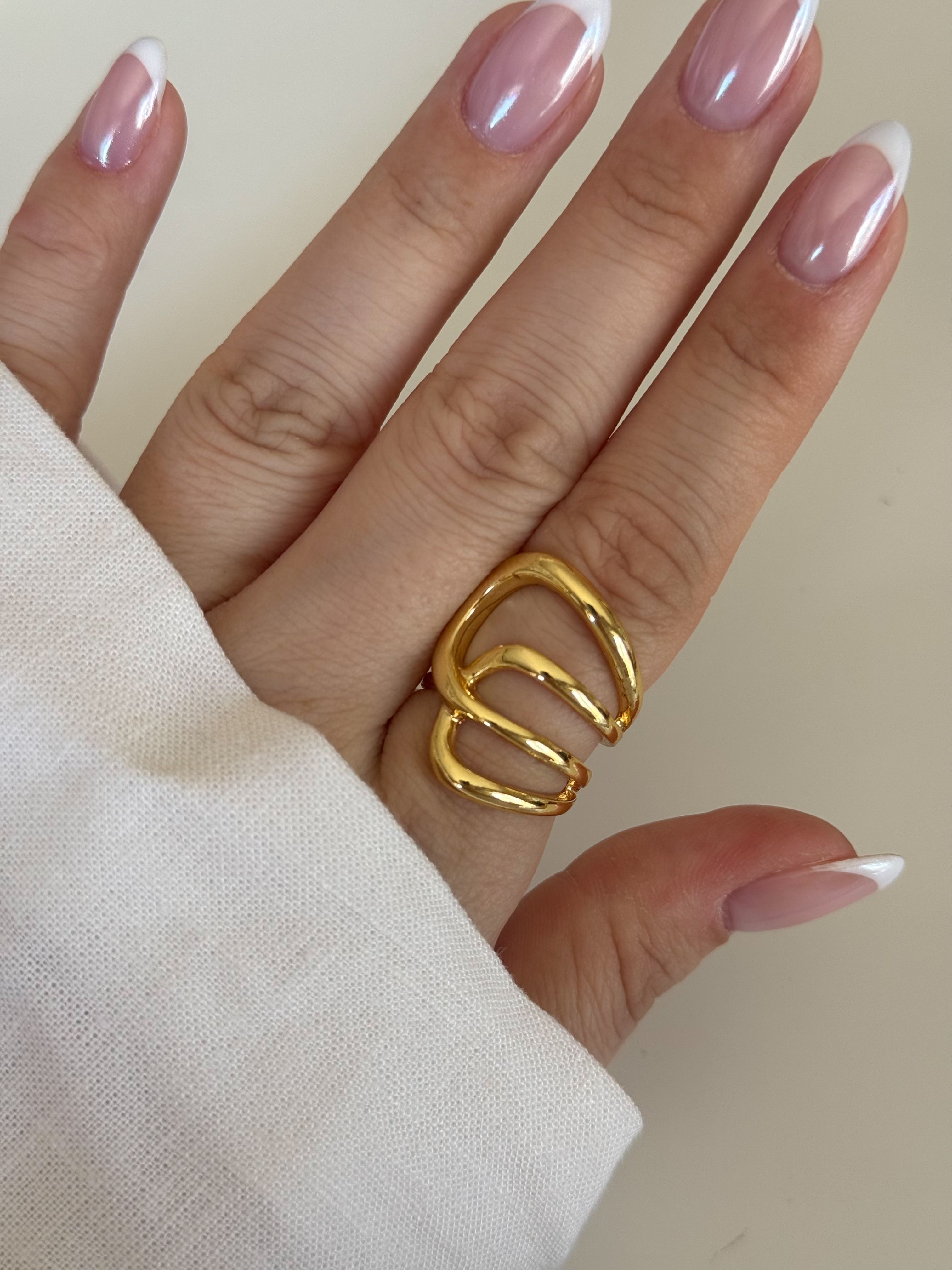Sarmal yüzük - gold