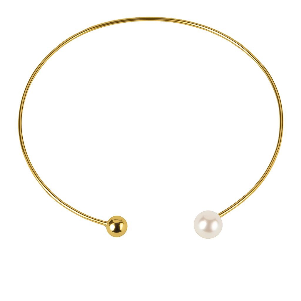İNCİ-TOPÇUK TOPÇUK CHOKER KOLYE