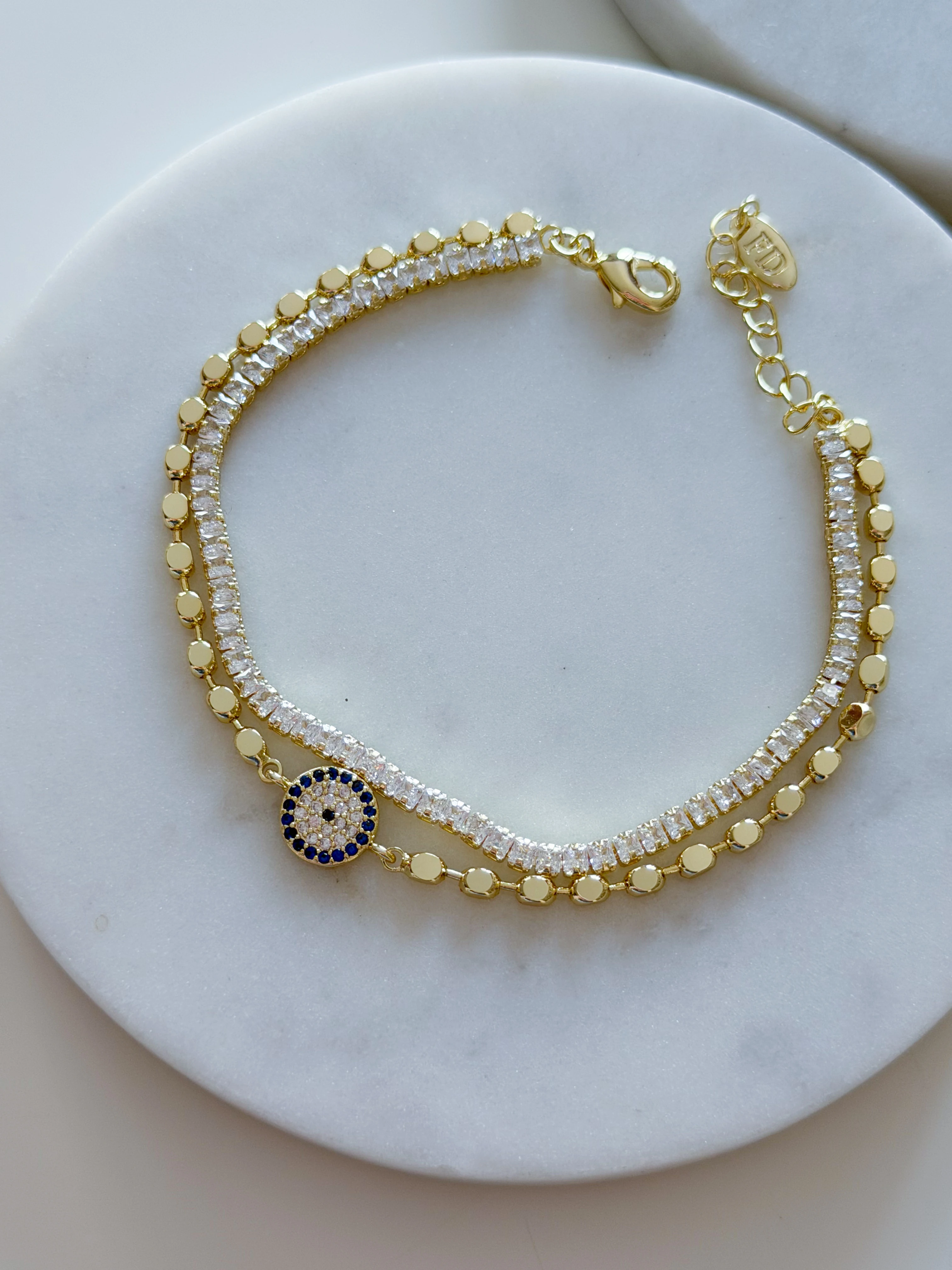 ÖZEL SERİ SU YOLU-NAZAR 2Lİ BİLEKLİK