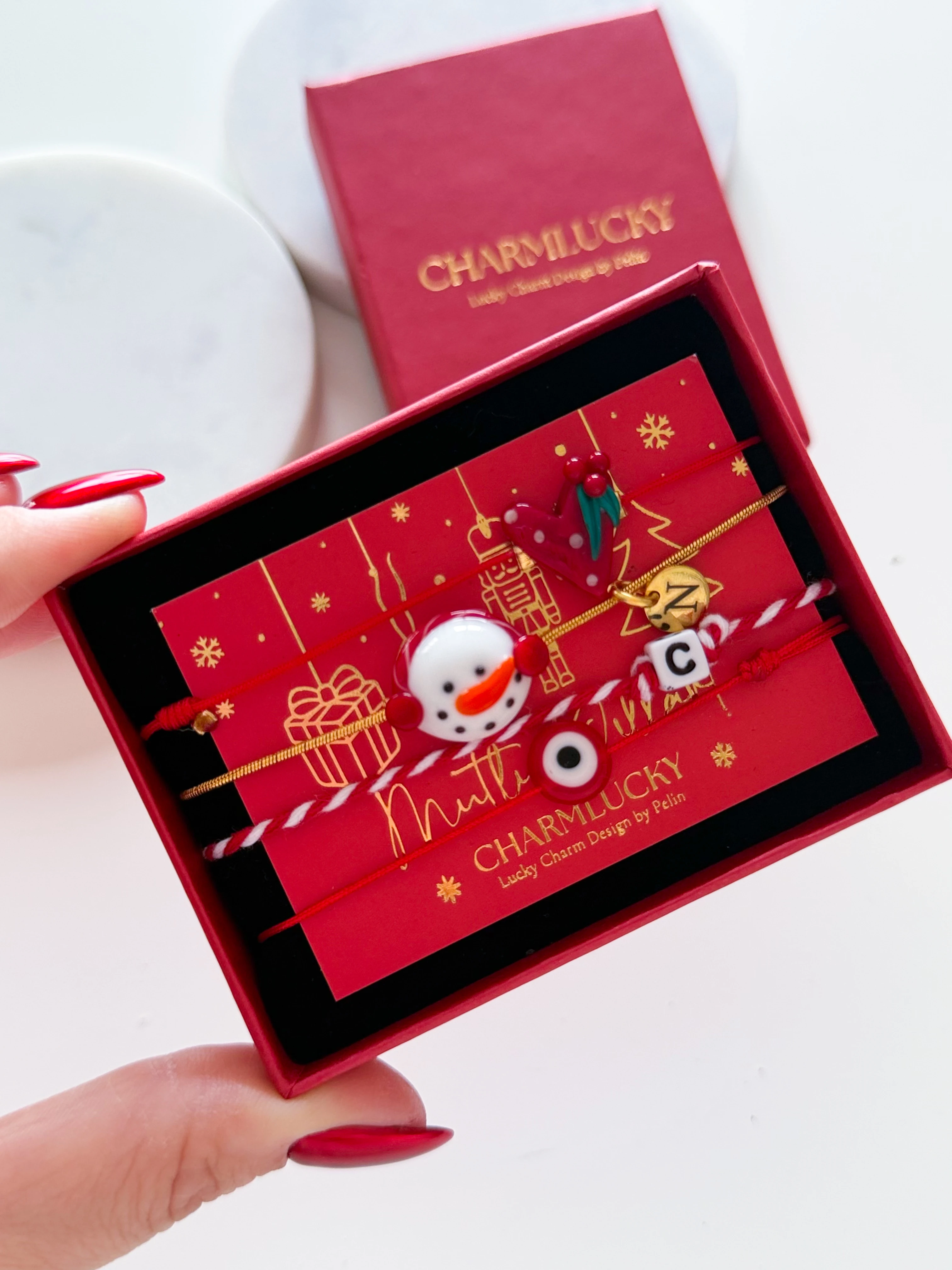 MURANO YILBAŞI BİLEKLİK KOMBİNİ