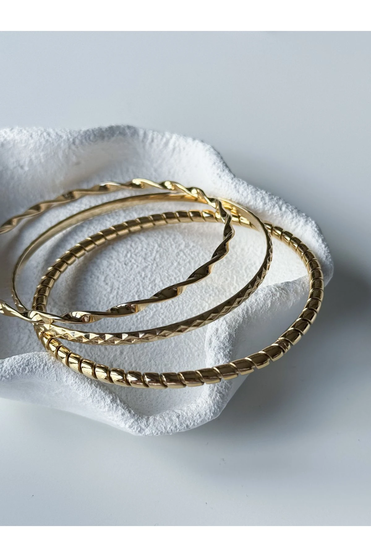 ÇELİK BURGU BİLEZİK SETİ