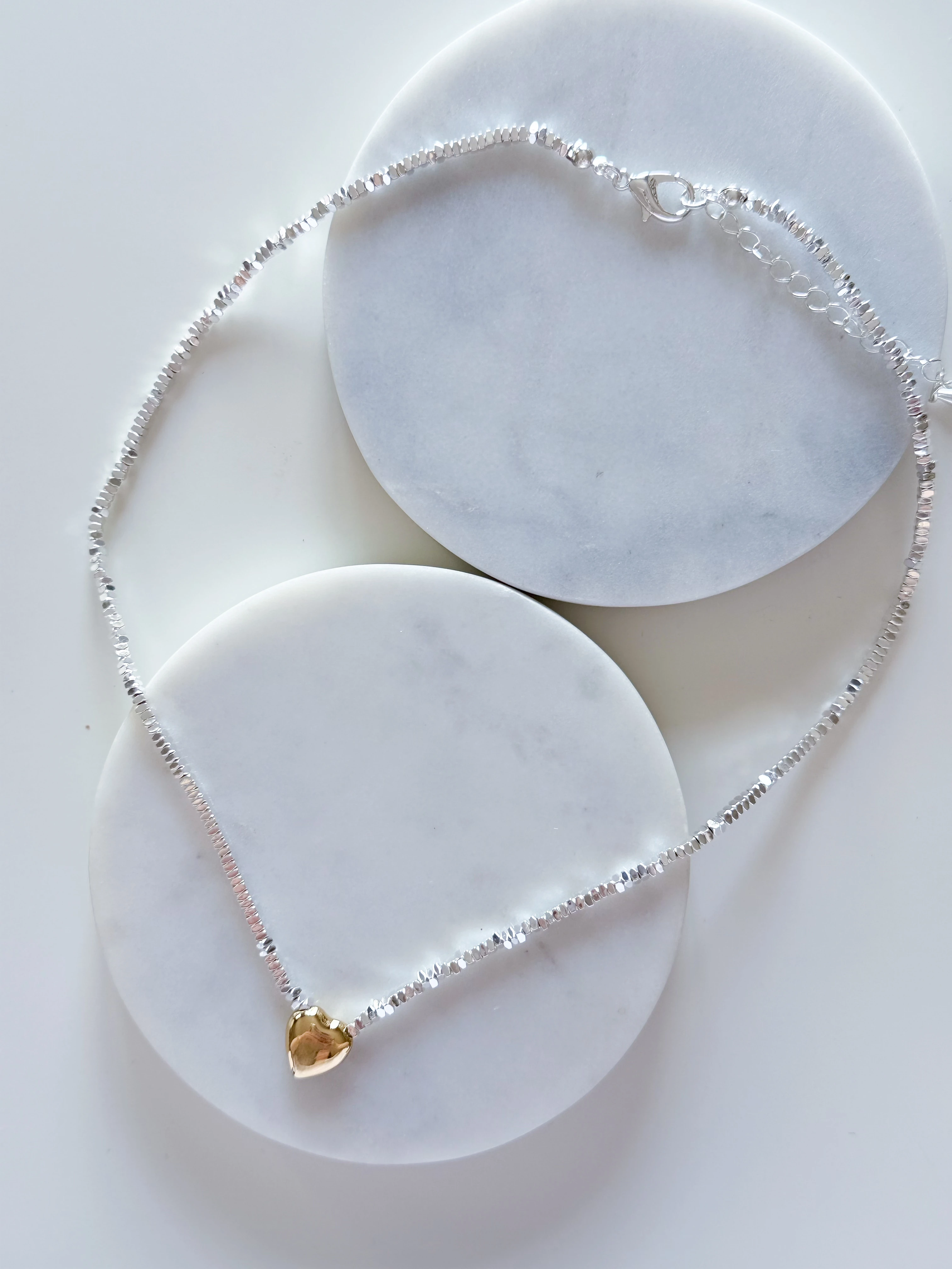 ÖZEL SERİ KALP MİX KOLYE