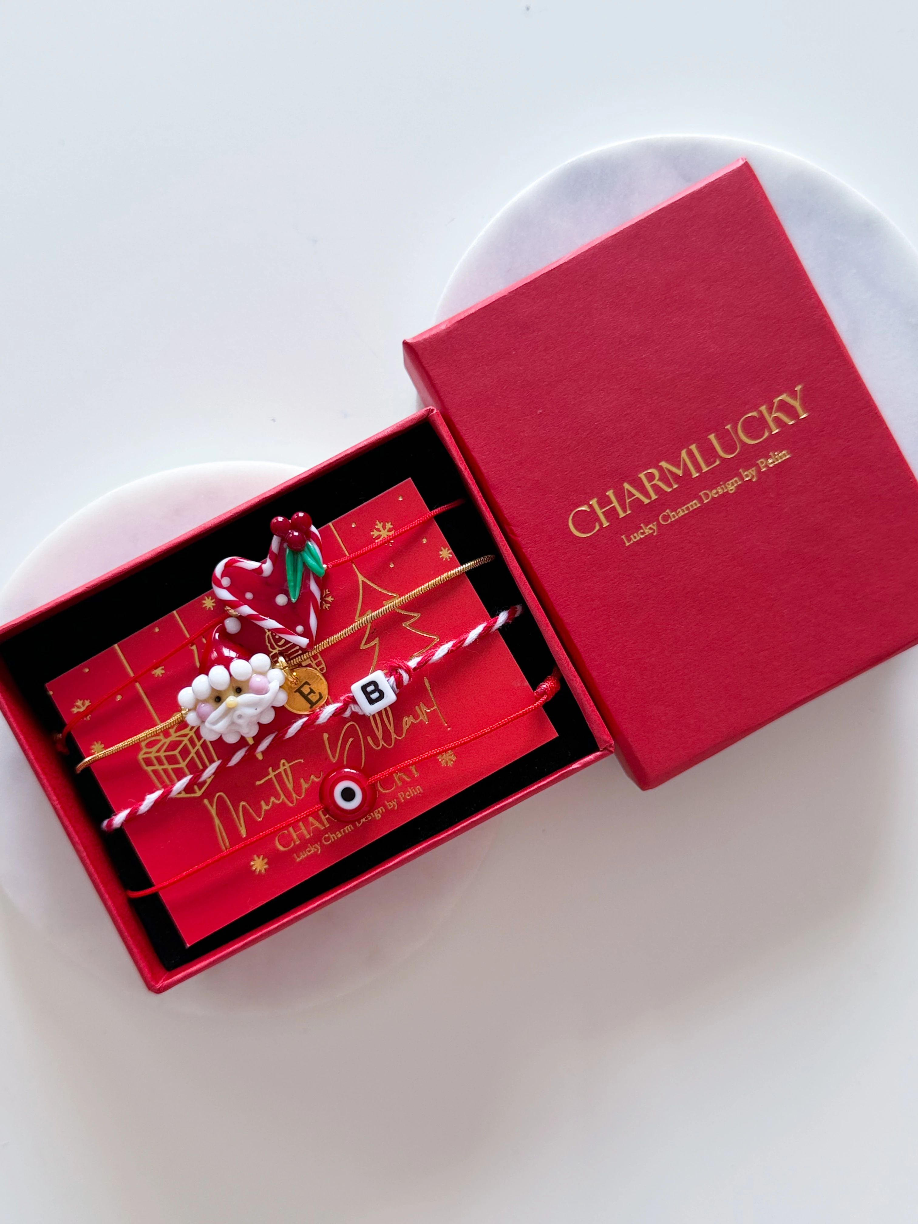 MURANO YILBAŞI BİLEKLİK KOMBİNİ