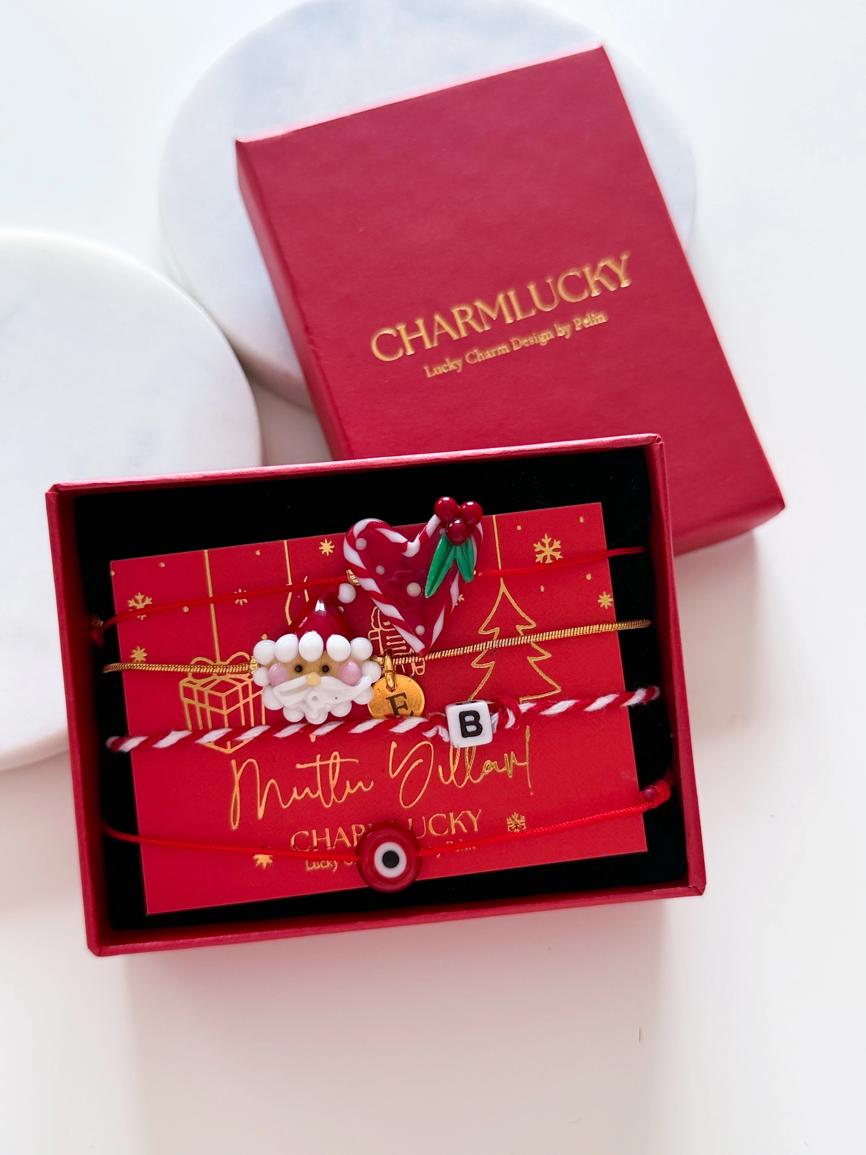 MURANO YILBAŞI BİLEKLİK KOMBİNİ