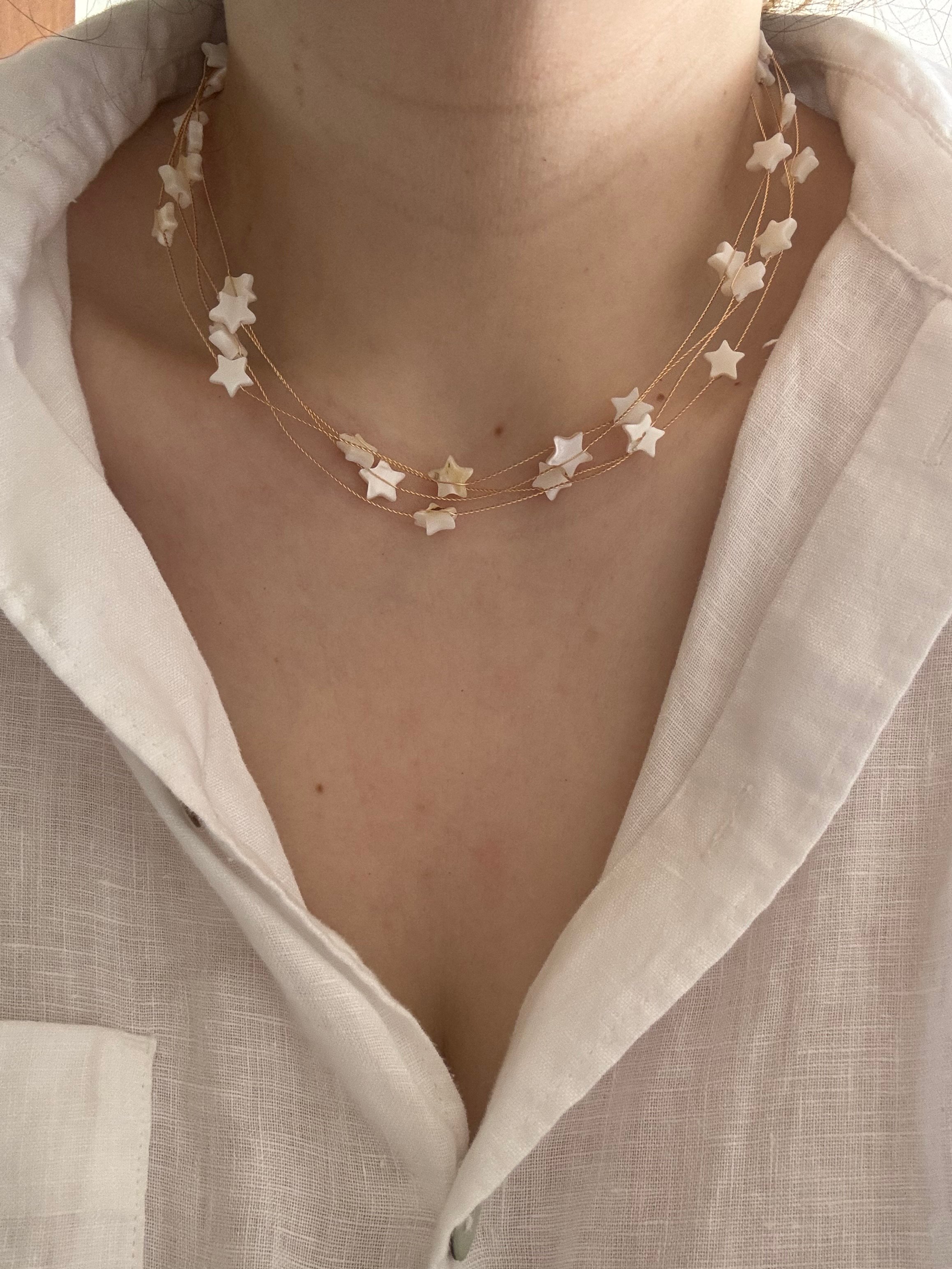 SEDEF YILDIZ TEL CHOKER KOLYE