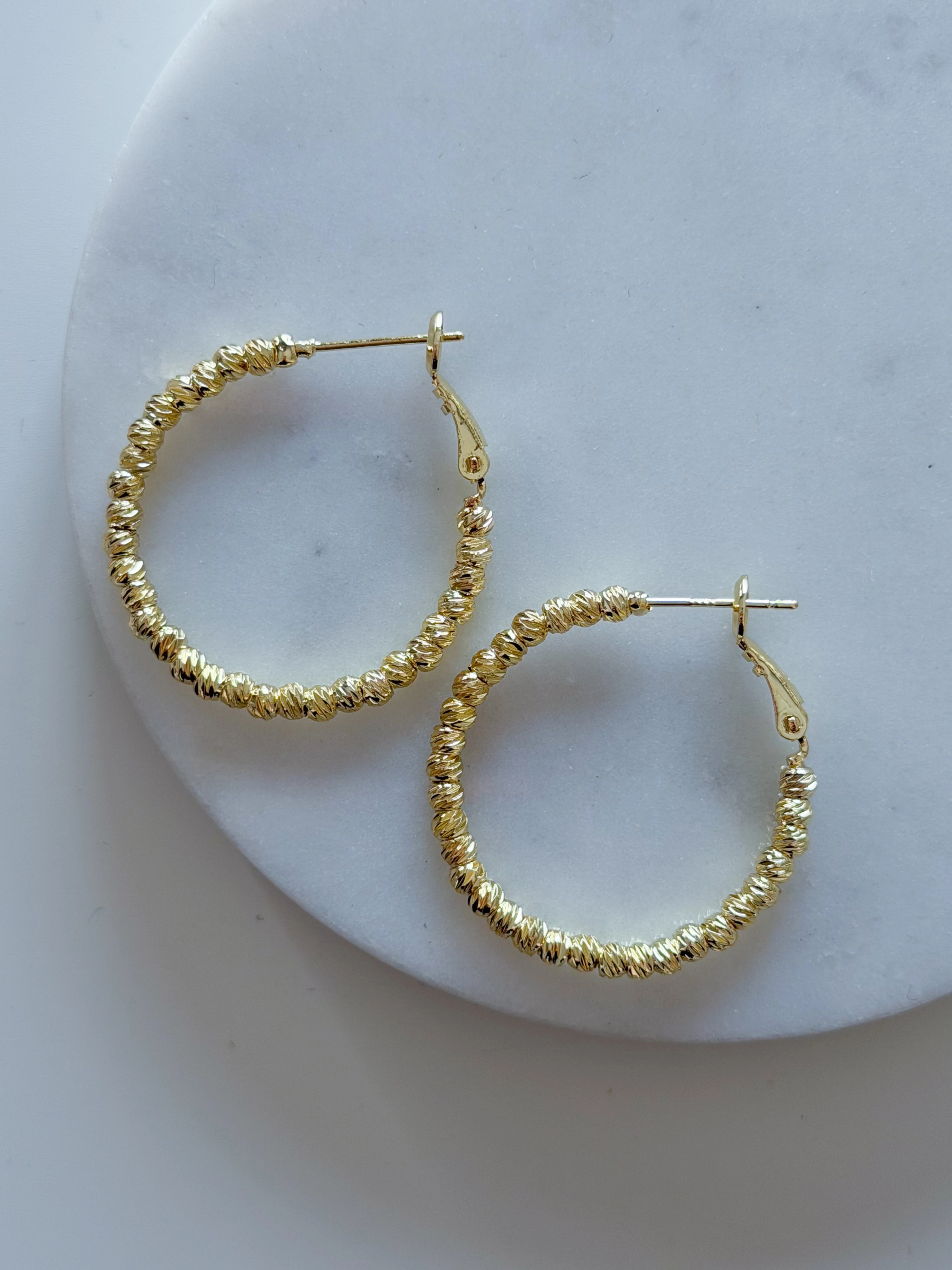 ÖZEL SERİ DORİKA HALKA KÜPE - 2.5CM