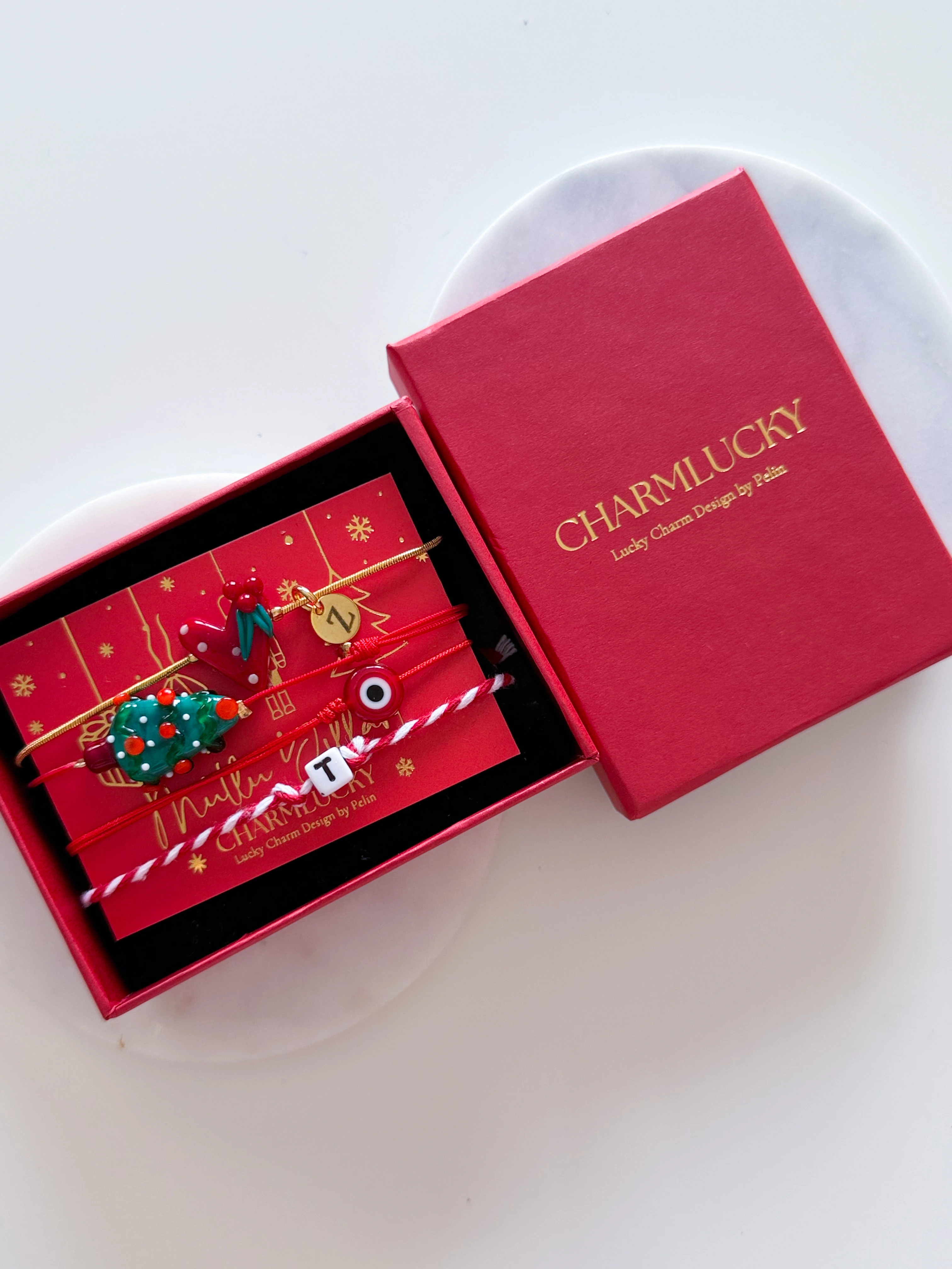 MURANO YILBAŞI BİLEKLİK KOMBİNİ