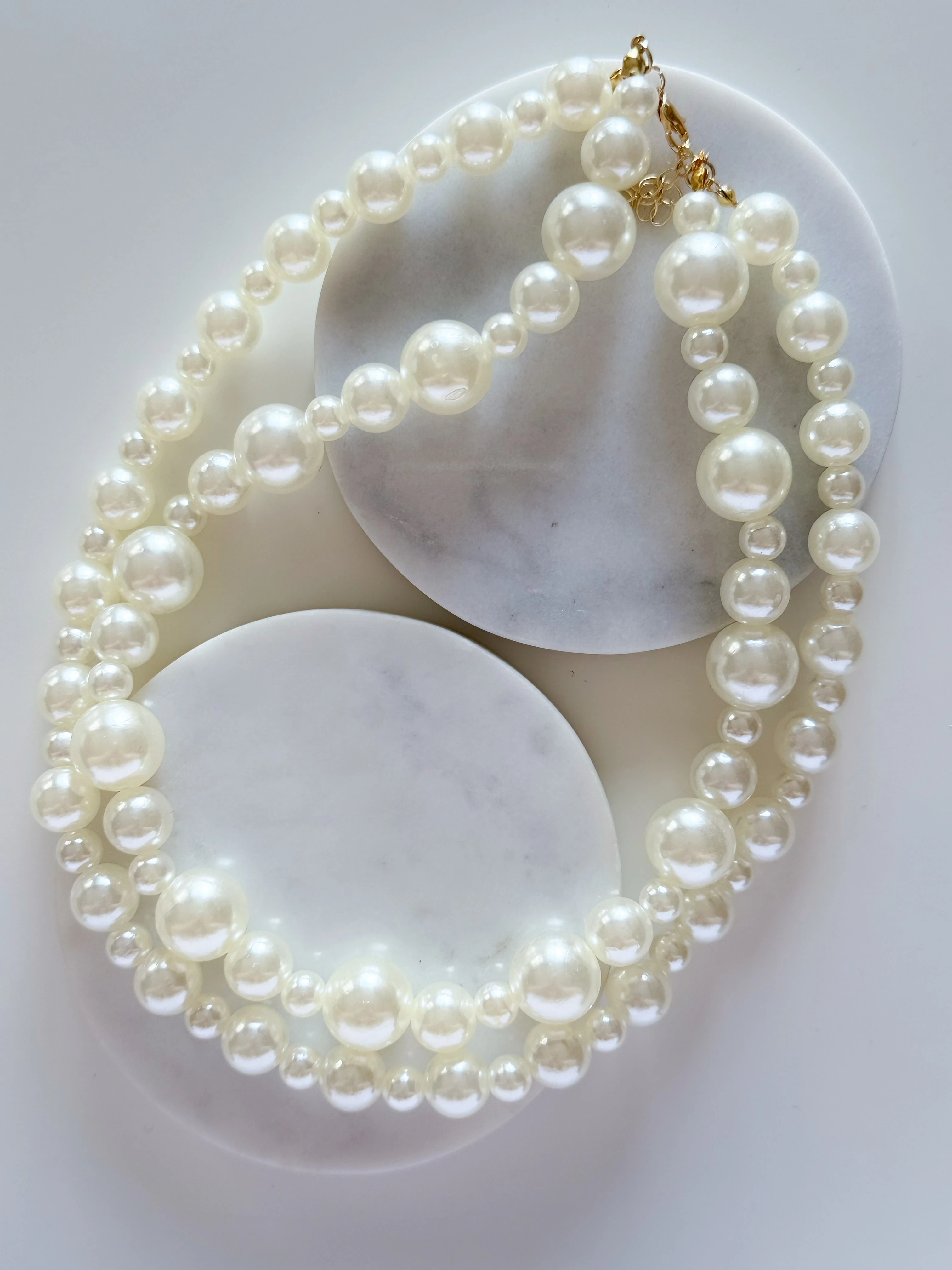 İNCİ BONCUK 2Lİ KOLYE