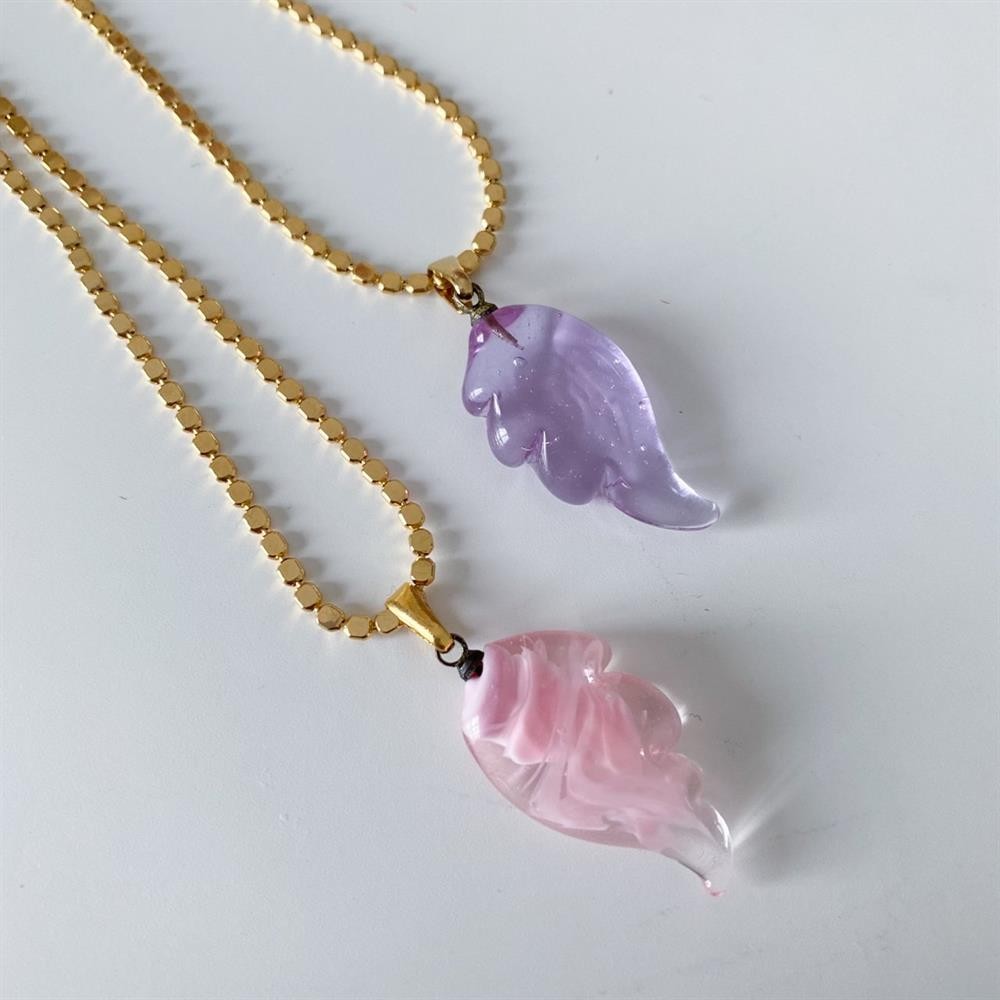 Murano kanat kolye