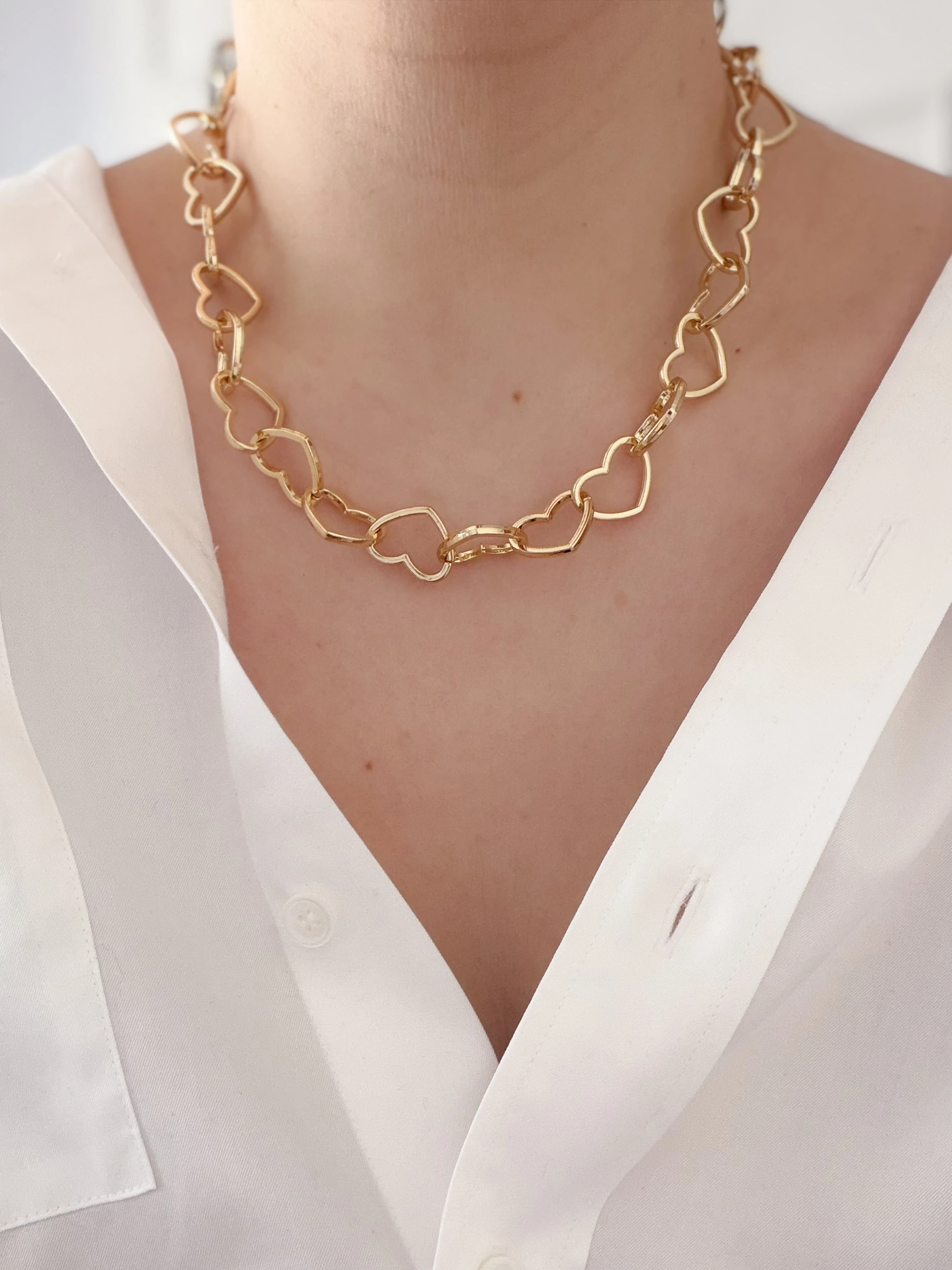 KALP KALP ZİNCİR KOLYE