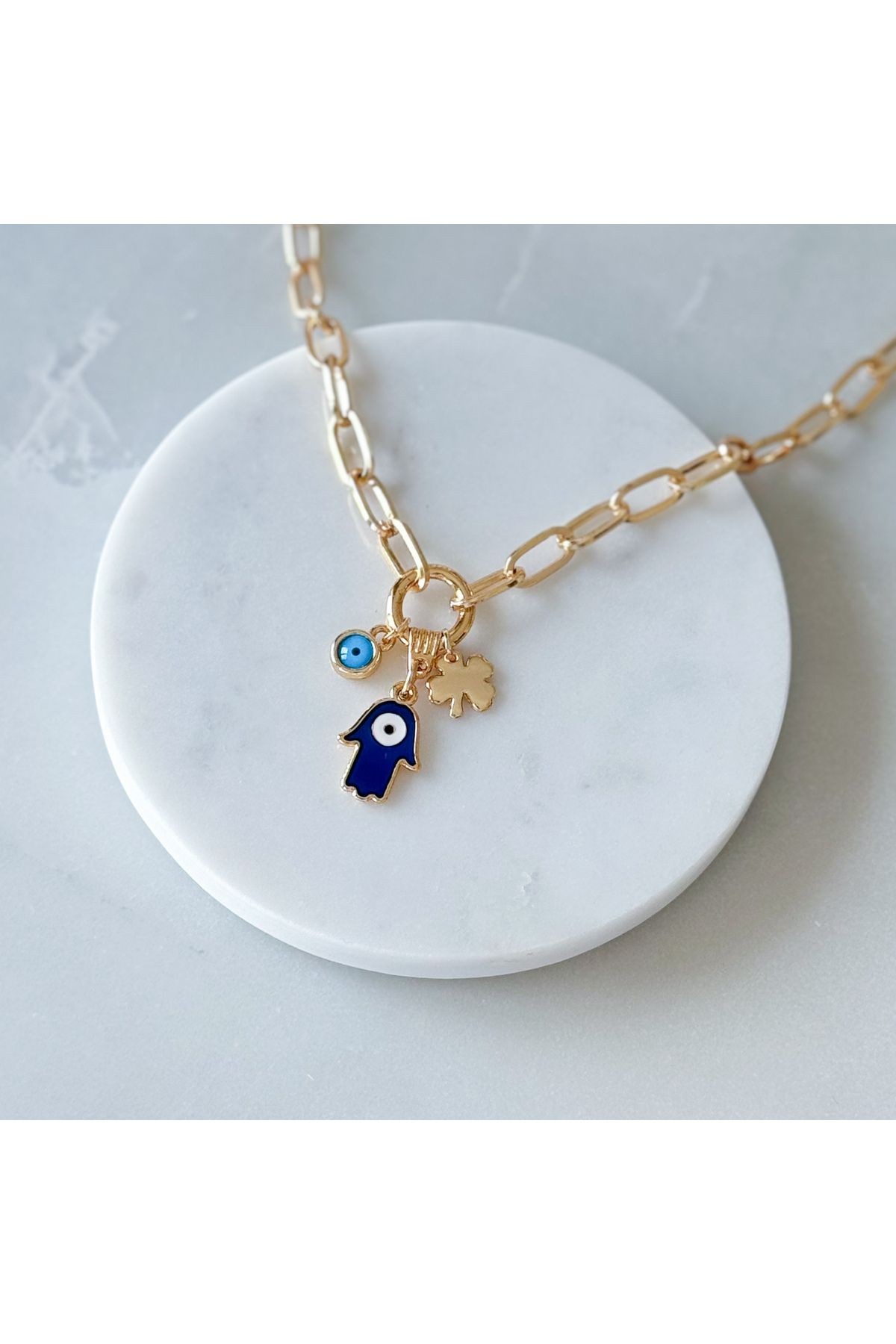 HAMSA CHARM KOLYE