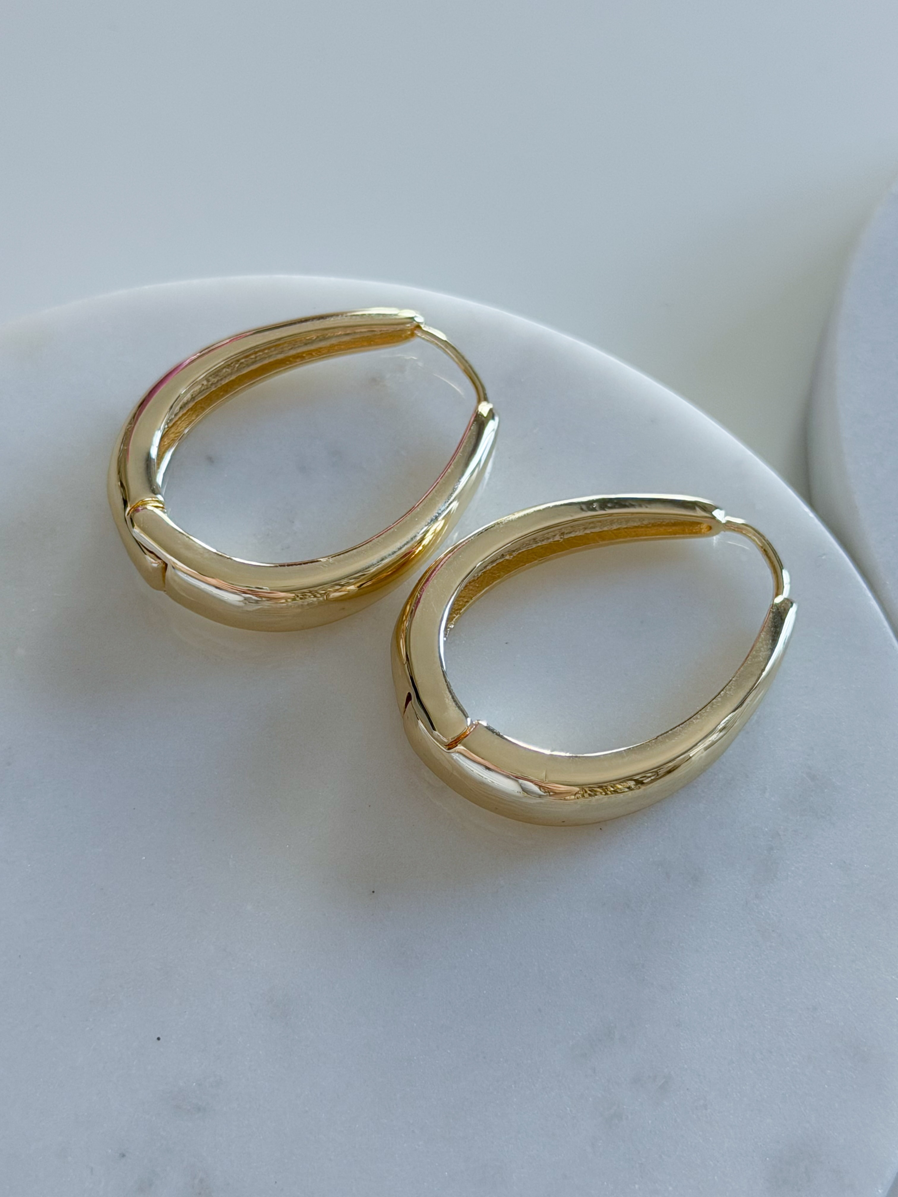 VİNTAGE OVAL KÜPE