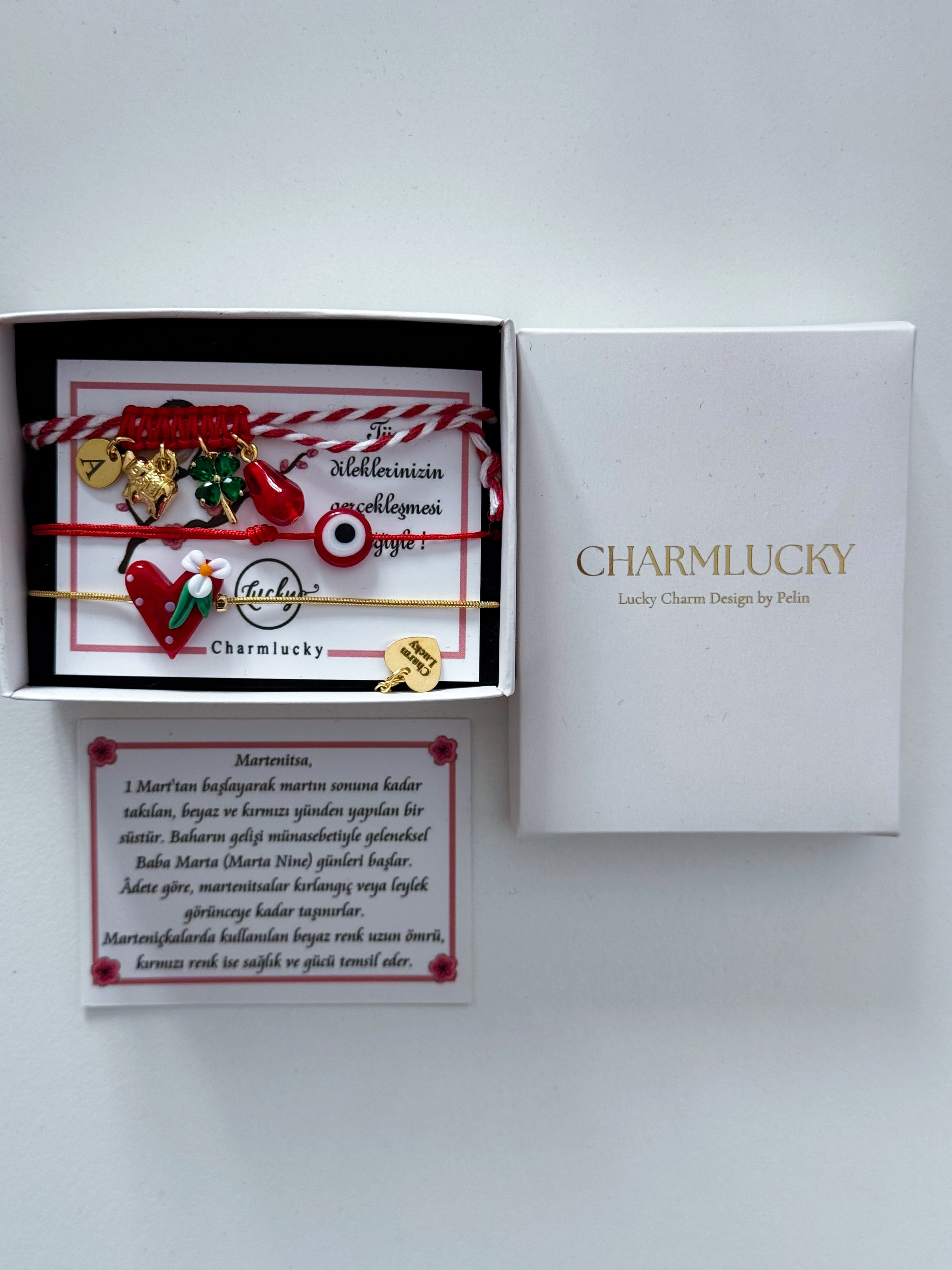 PAPATYALI KALP-CHARM MARTENİÇKA KOMBİNİ