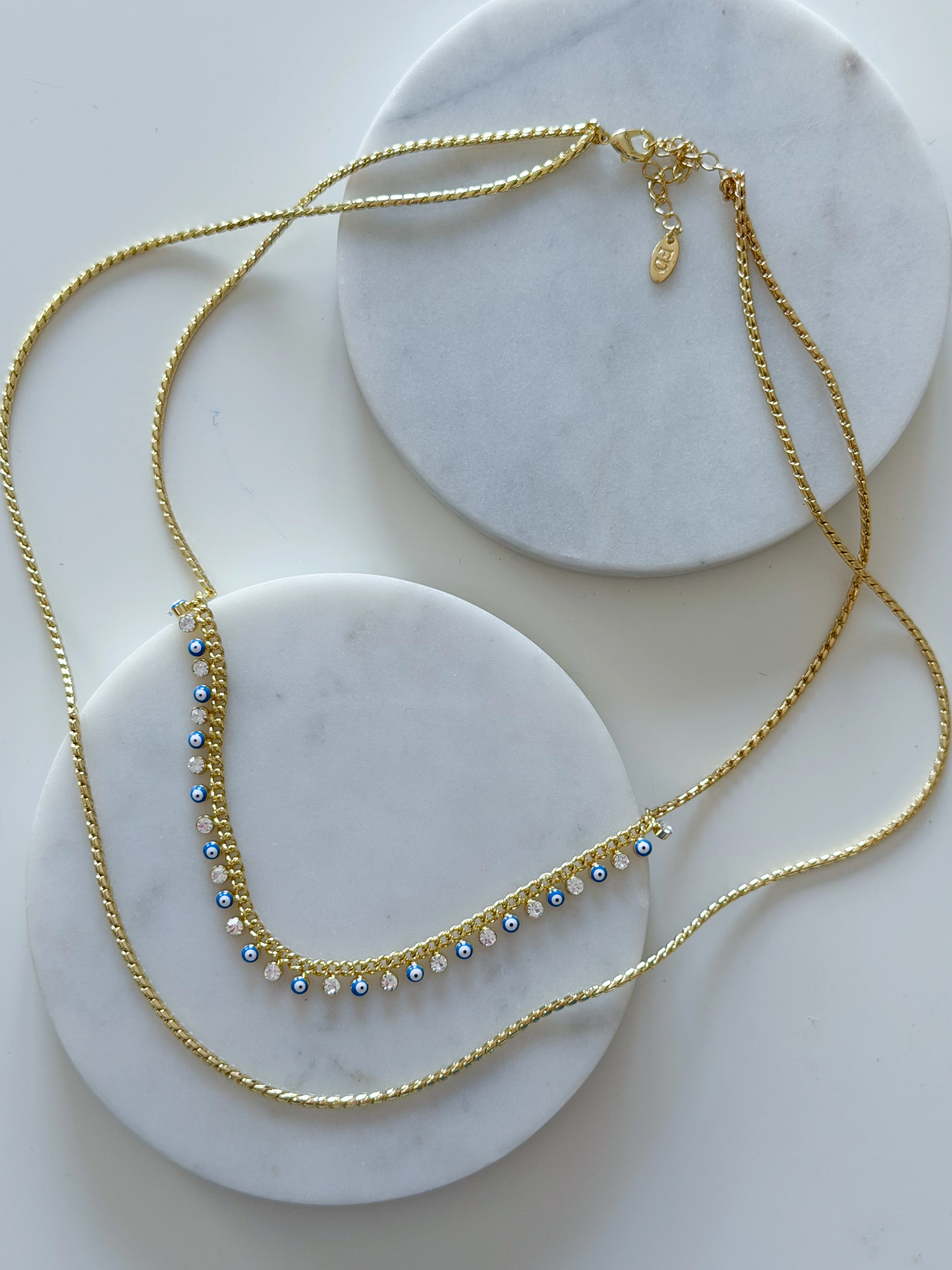 ÖZEL SERİ 2Lİ NAZAR KOLYE