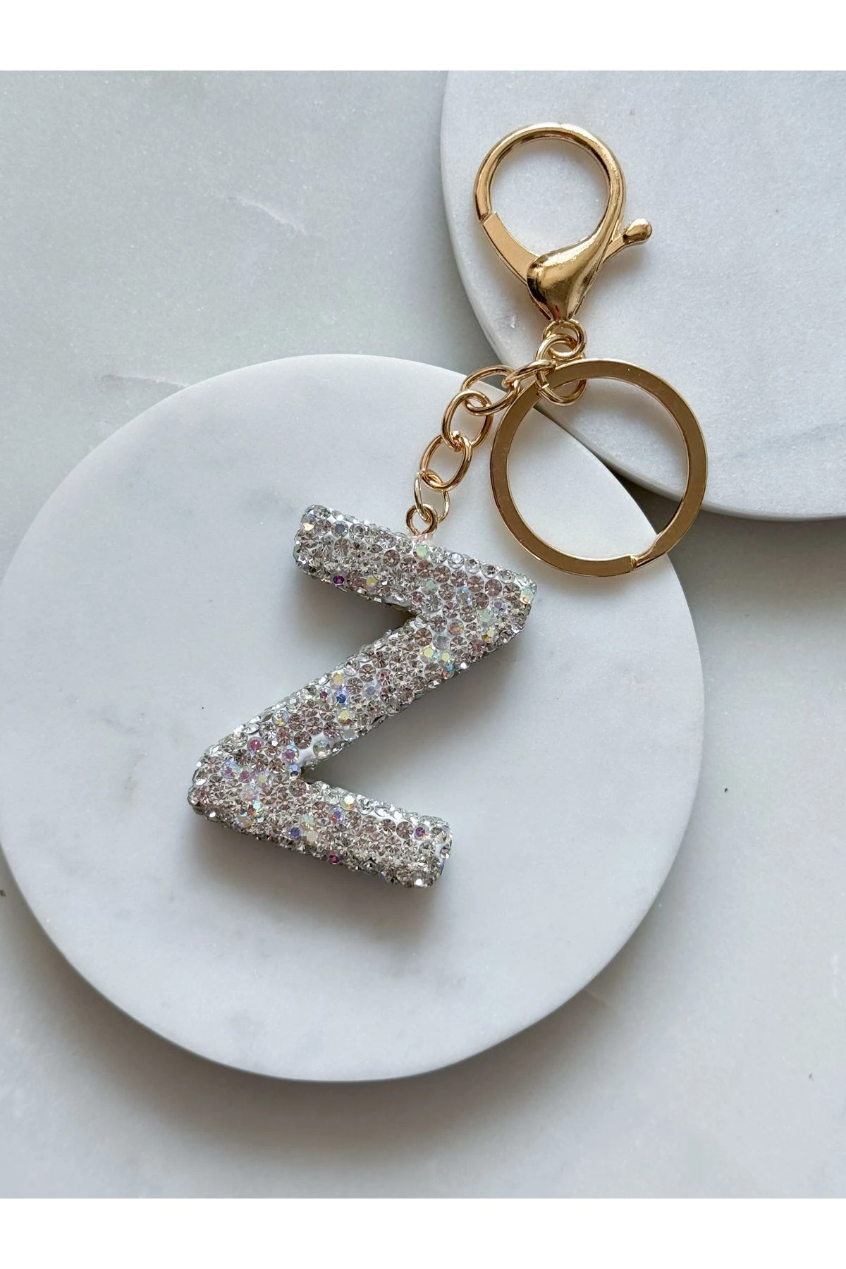TAŞLI Z HARFİ ÇANTA CHARM