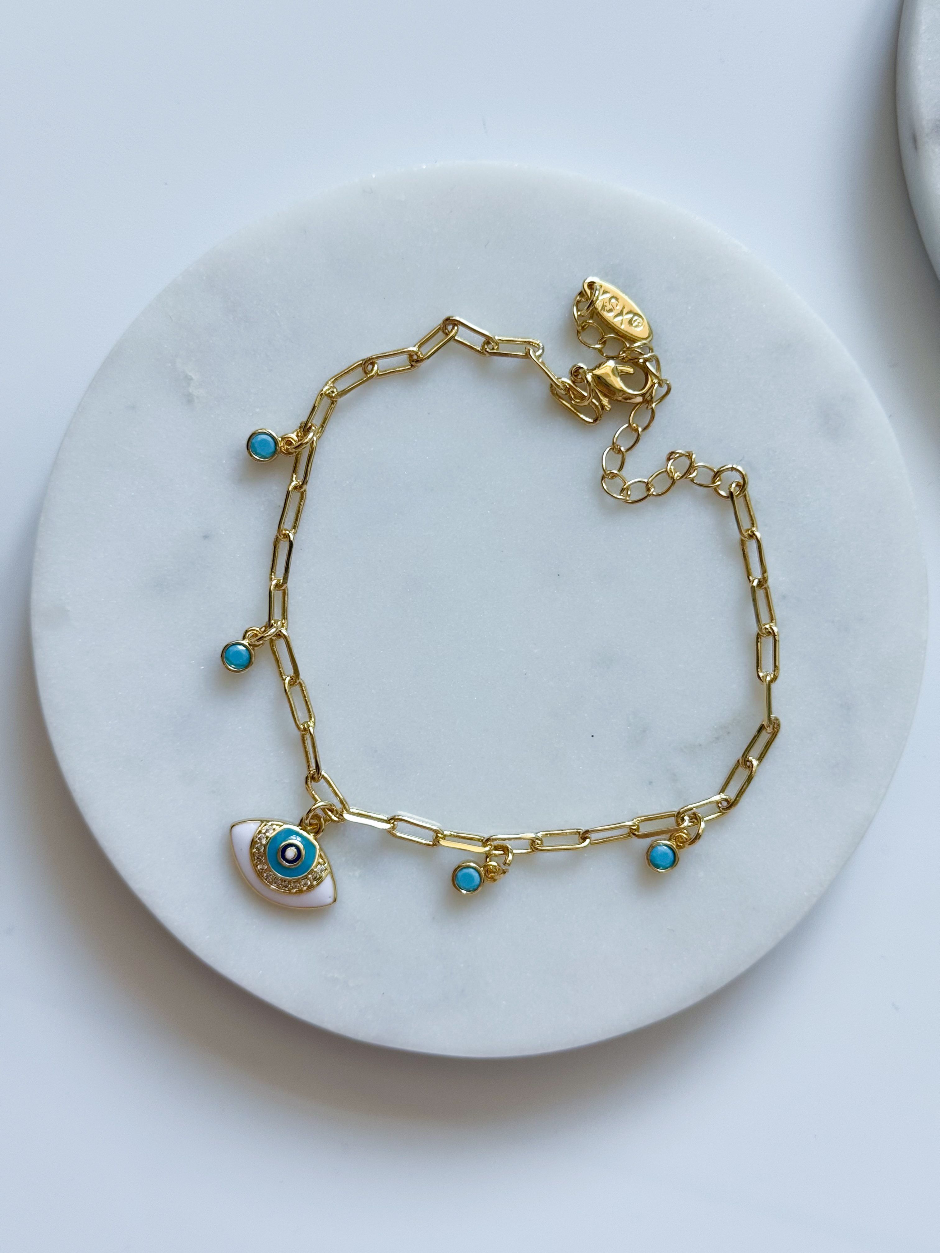 ÖZEL SERİ GÖZ CHARM BİLEKLİK