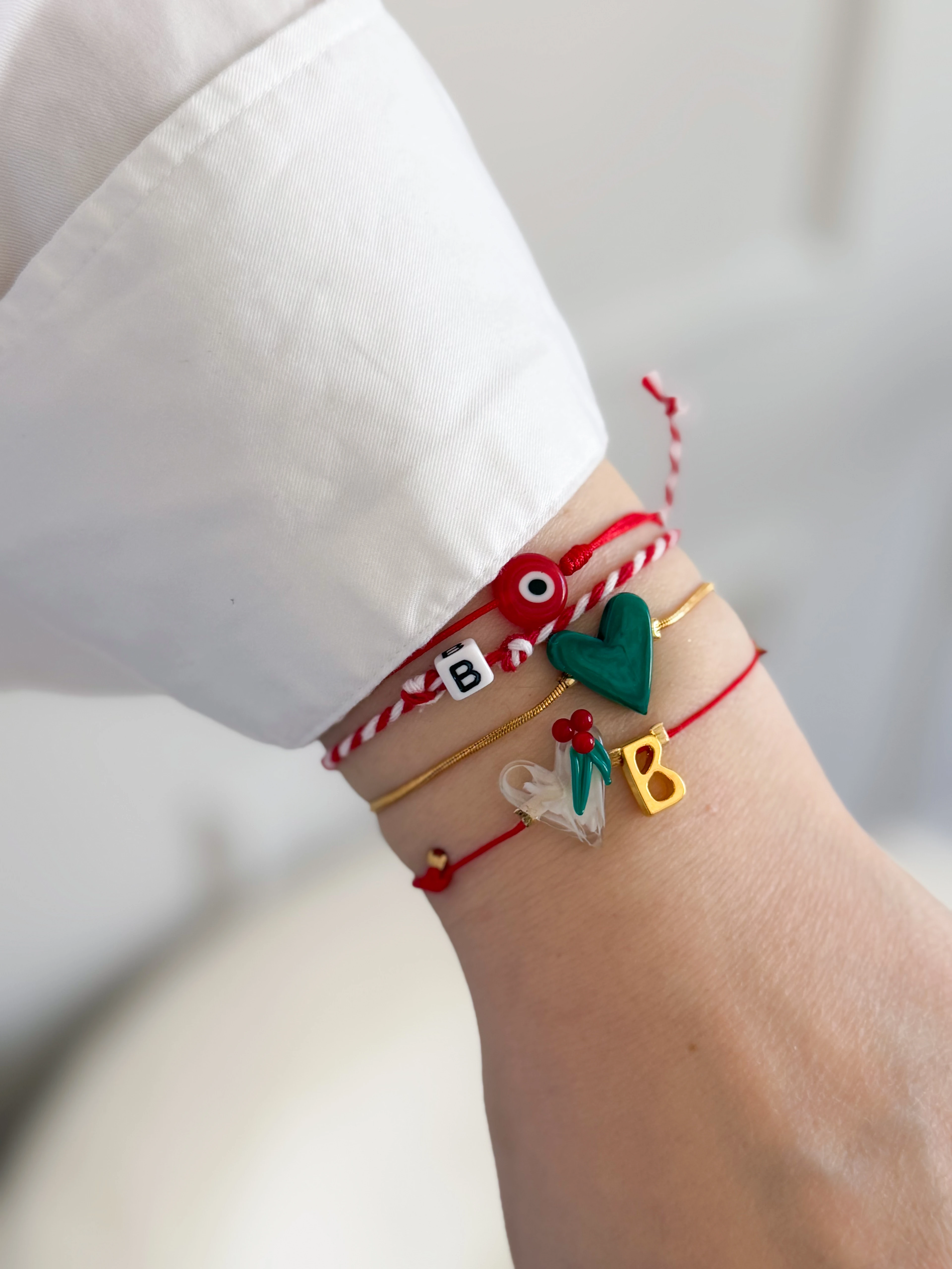 MURANO YILBAŞI BİLEKLİK KOMBİNİ