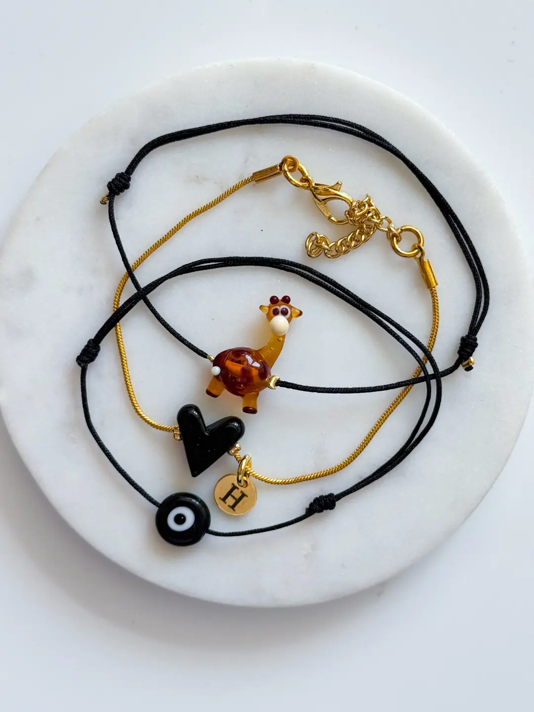 Zürafa Murano Charm