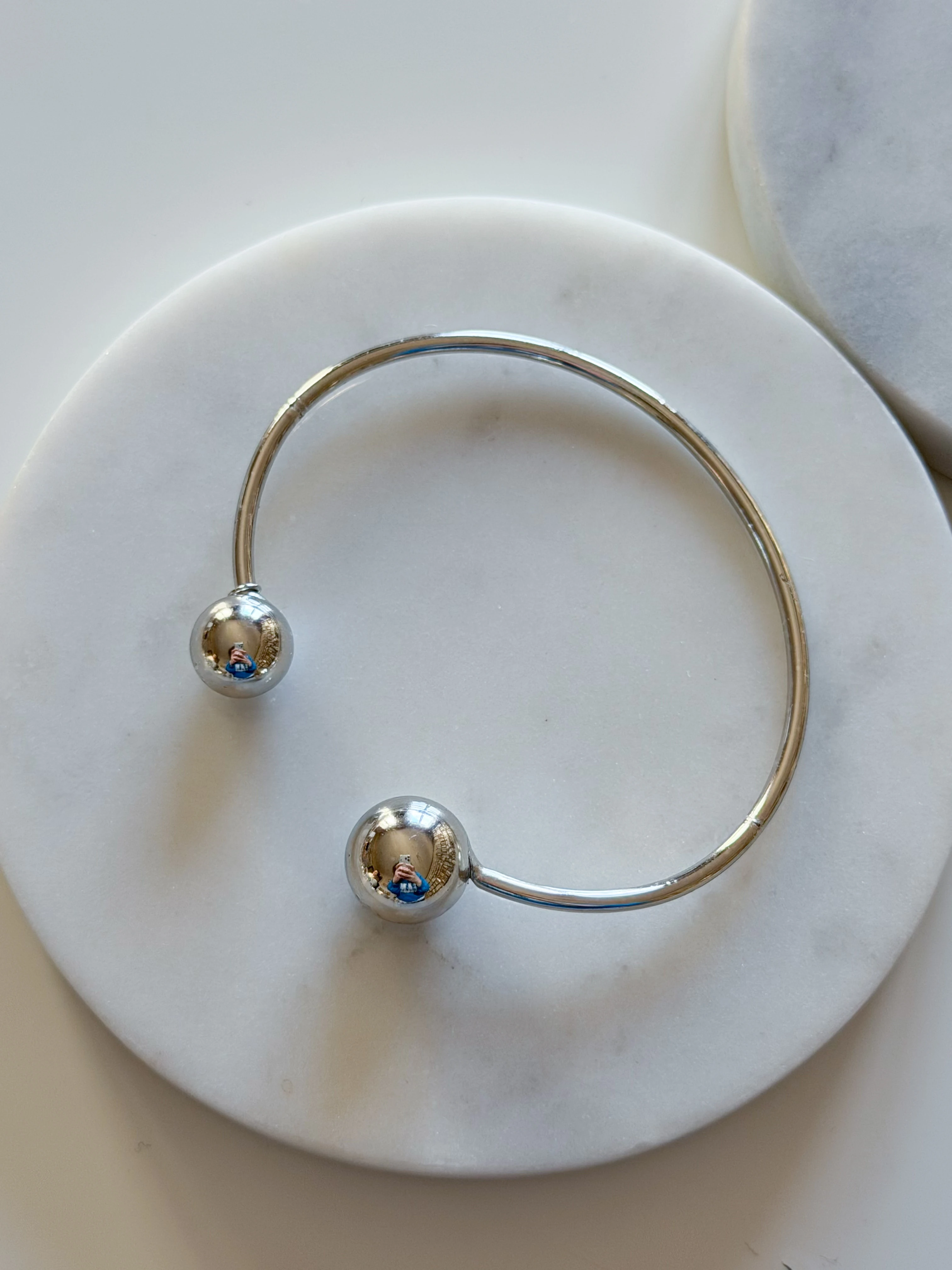 TOPÇUK BİLEKLİK - silver