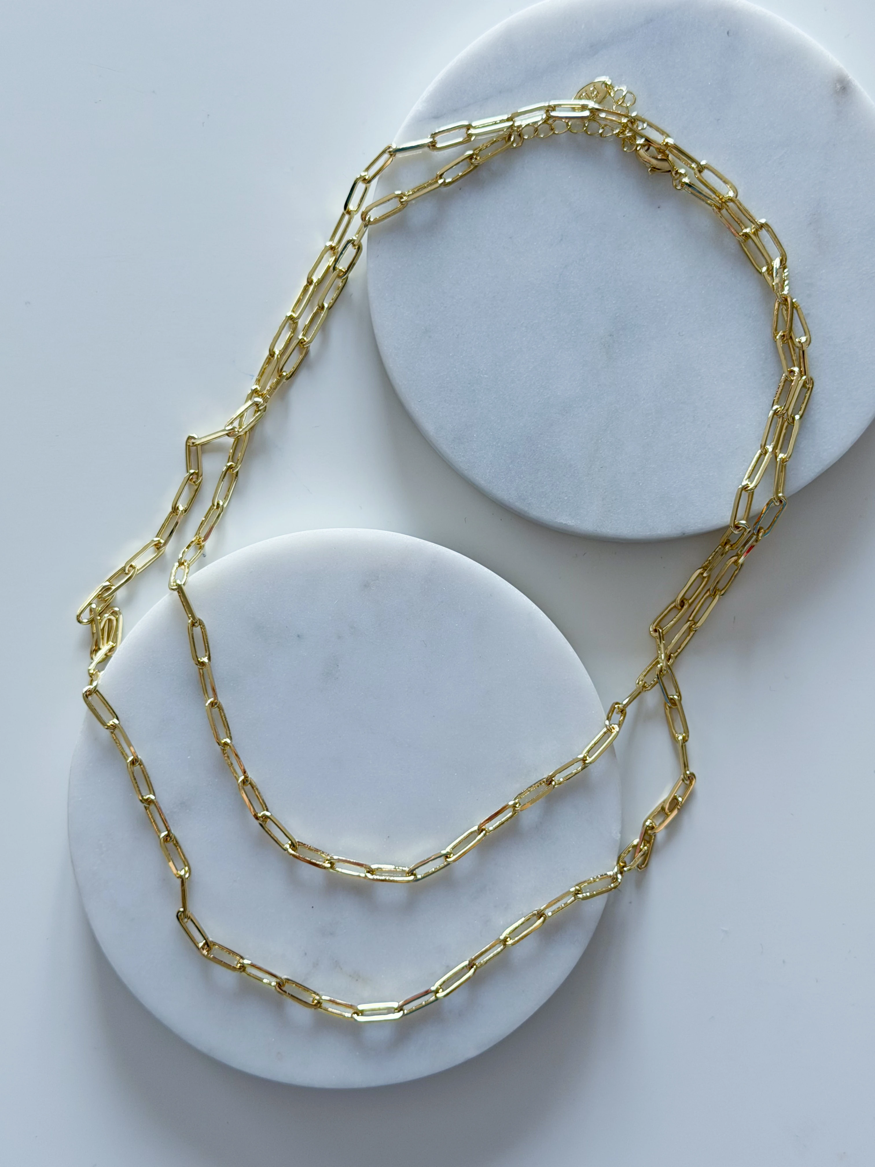 ÖZEL SERİ ATAÇ ZİNCİR KOLYE(90CM)