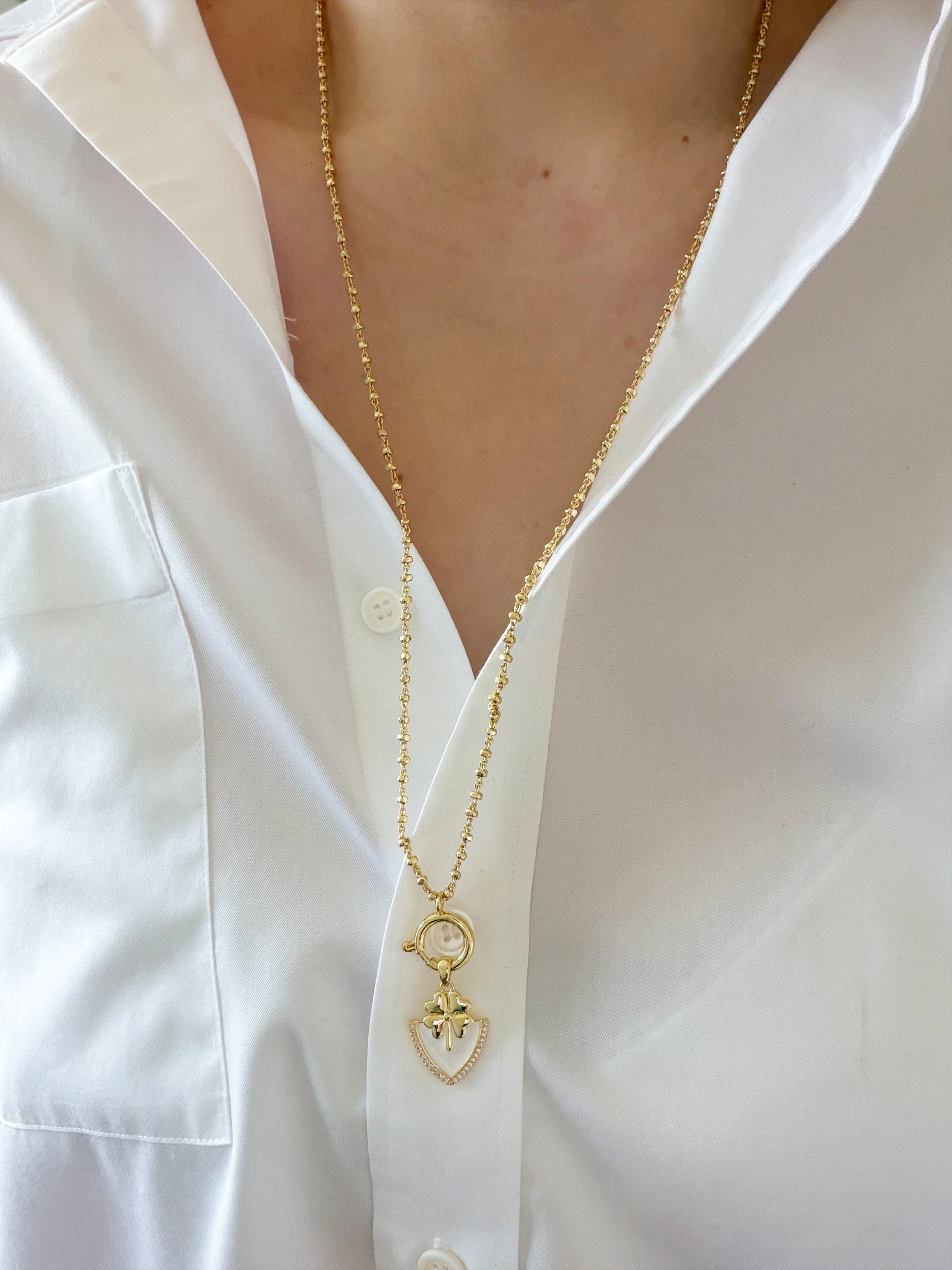 ÖZEL SERİ ŞANS YONCA KOLYE