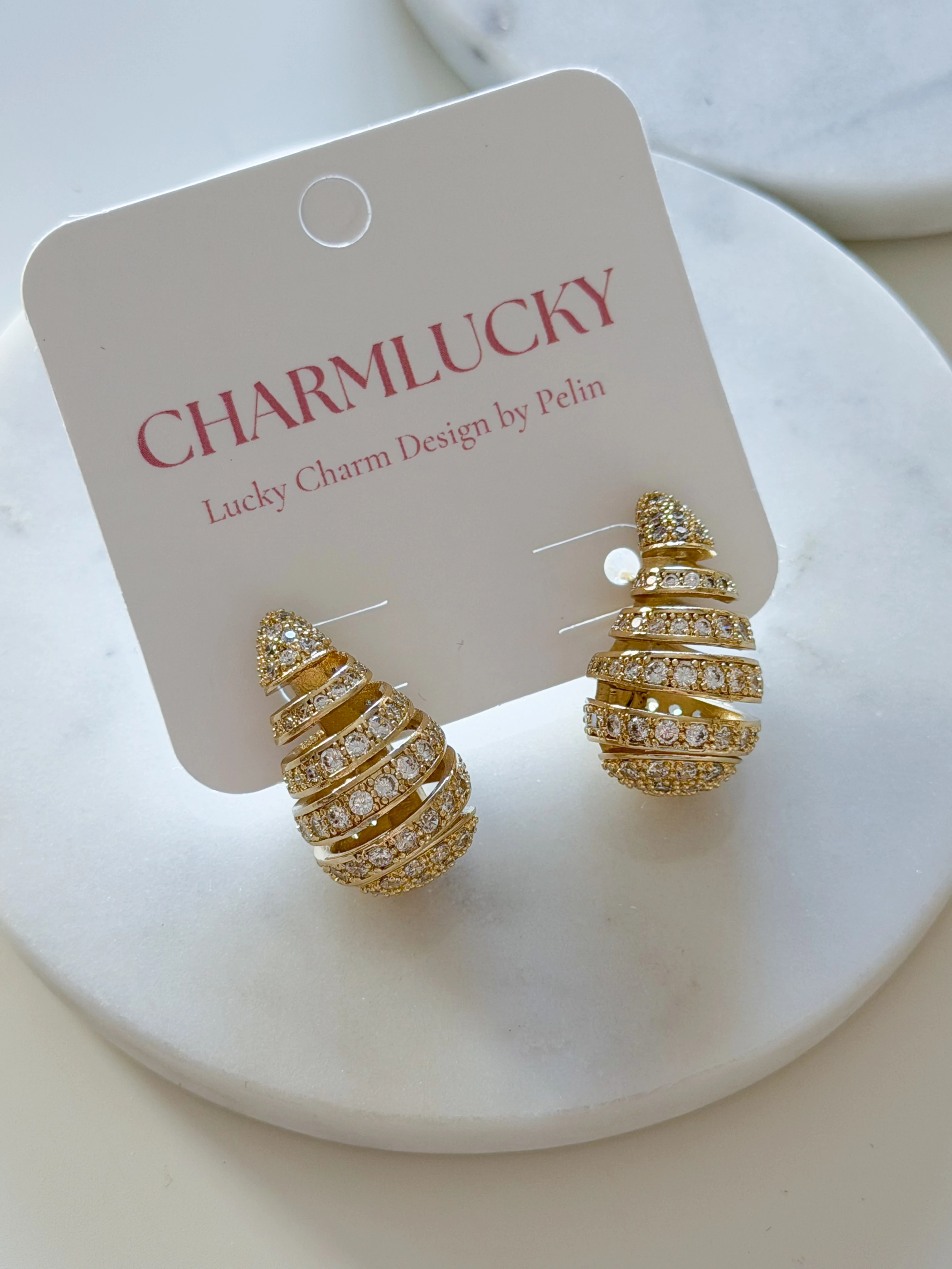 ÇELİK TAŞLI DAMLA KÜPE