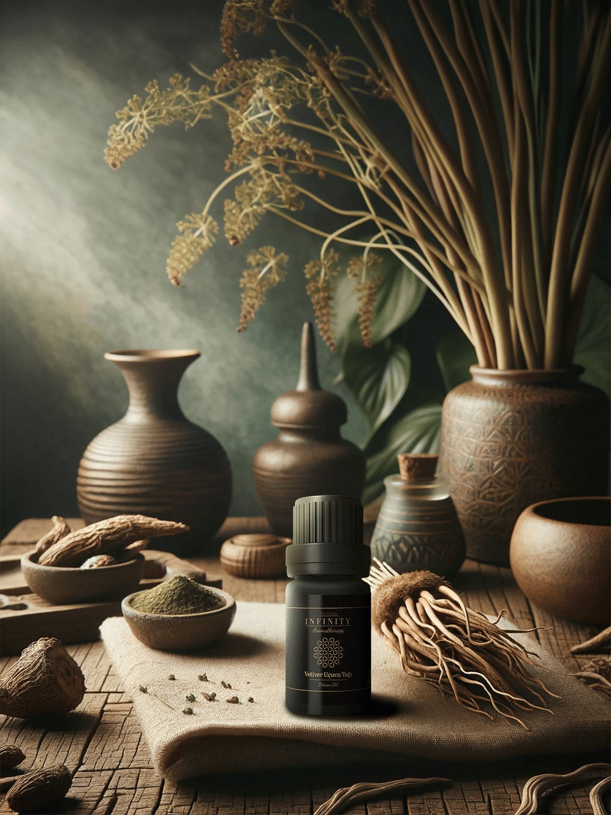 Vetiver Uçucu Yağı 5 ml