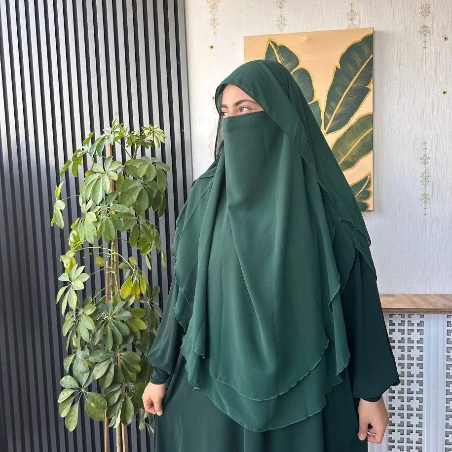 Gölgeli Oval Sufle - Yeşil