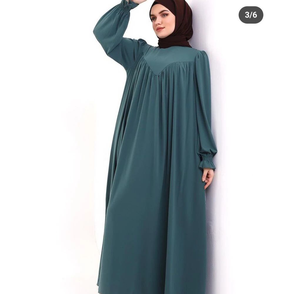 Elis V Robalı Ferace Elbise