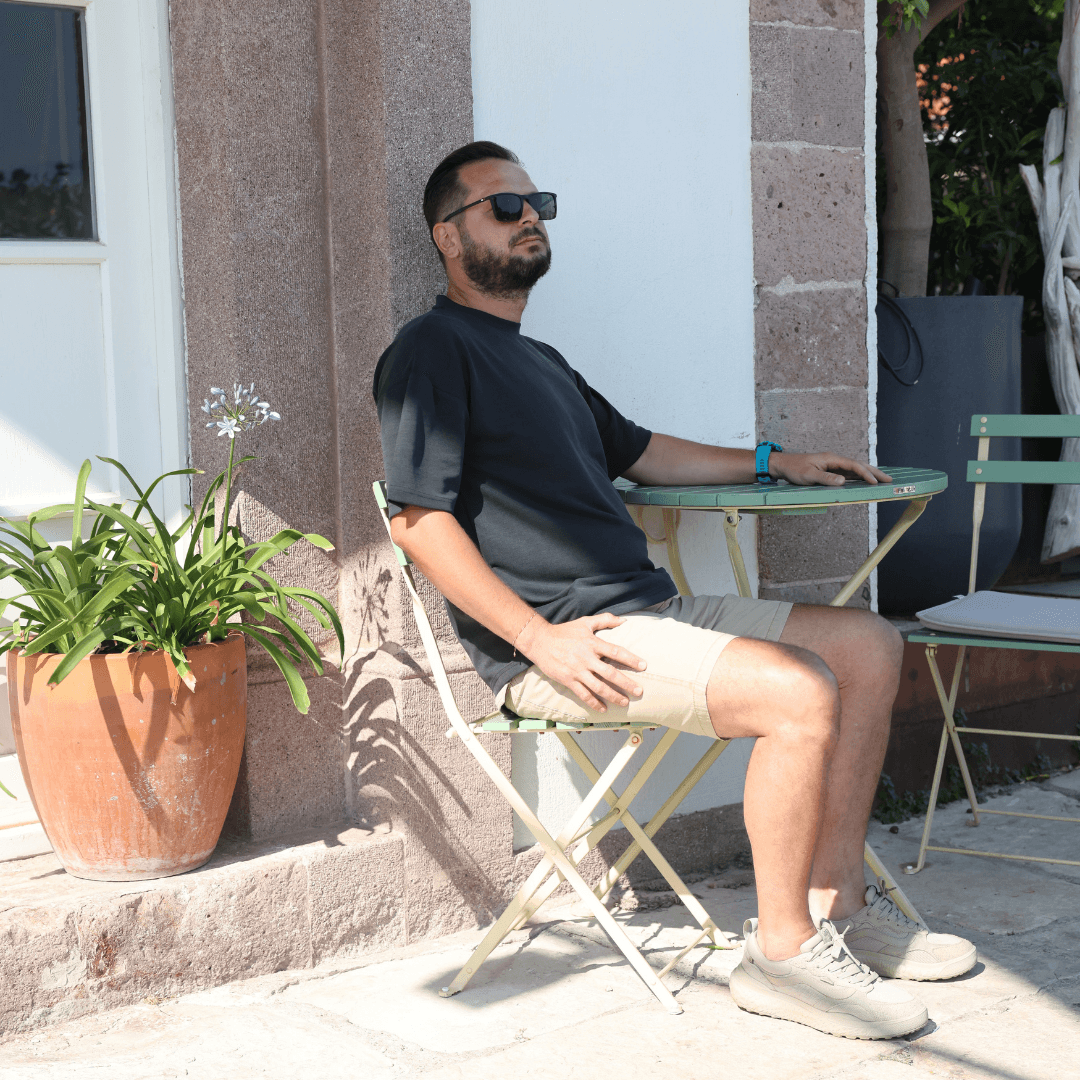 Antrasit Erkek Oversize T-Shirt