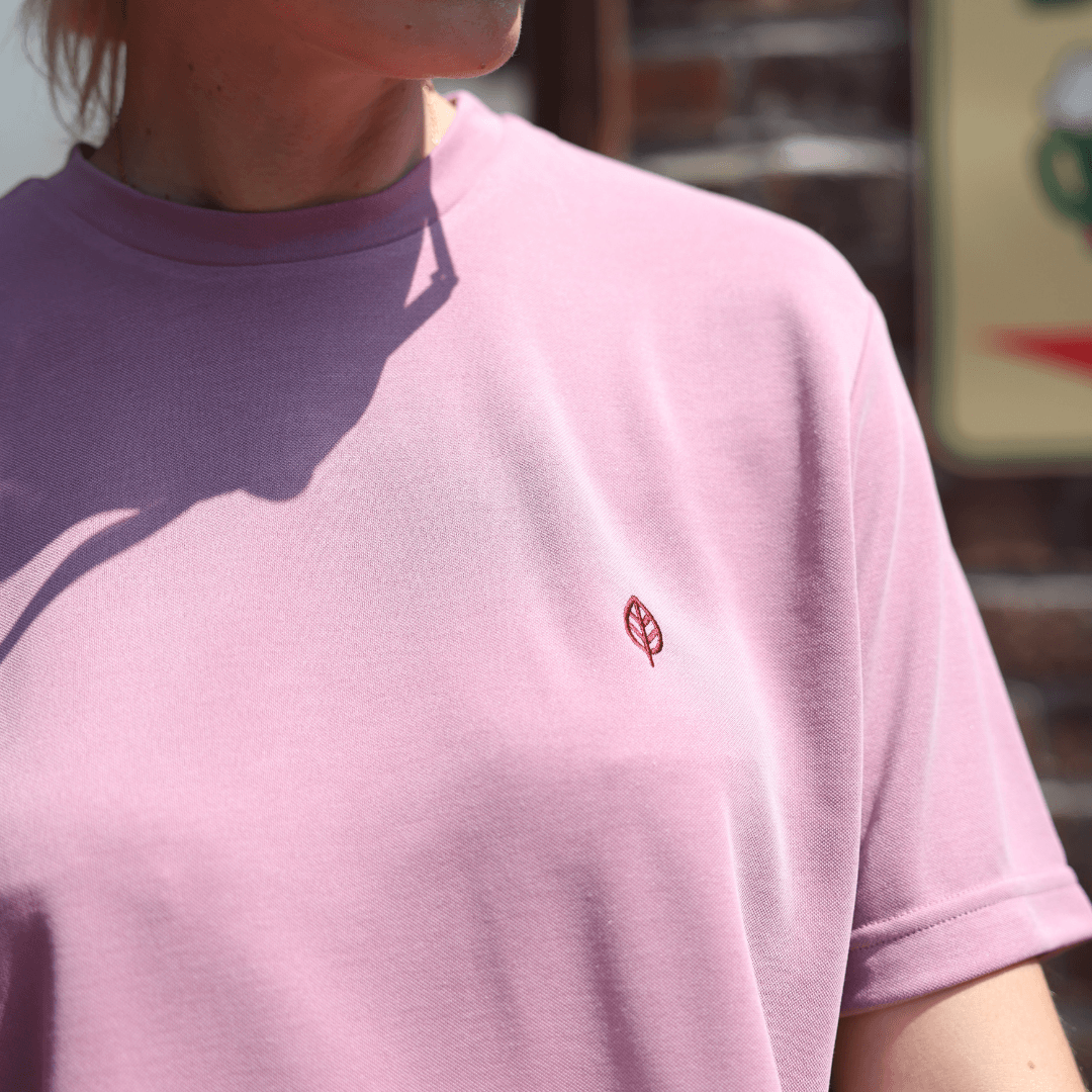 Pembe Kadın Crop T-Shirt