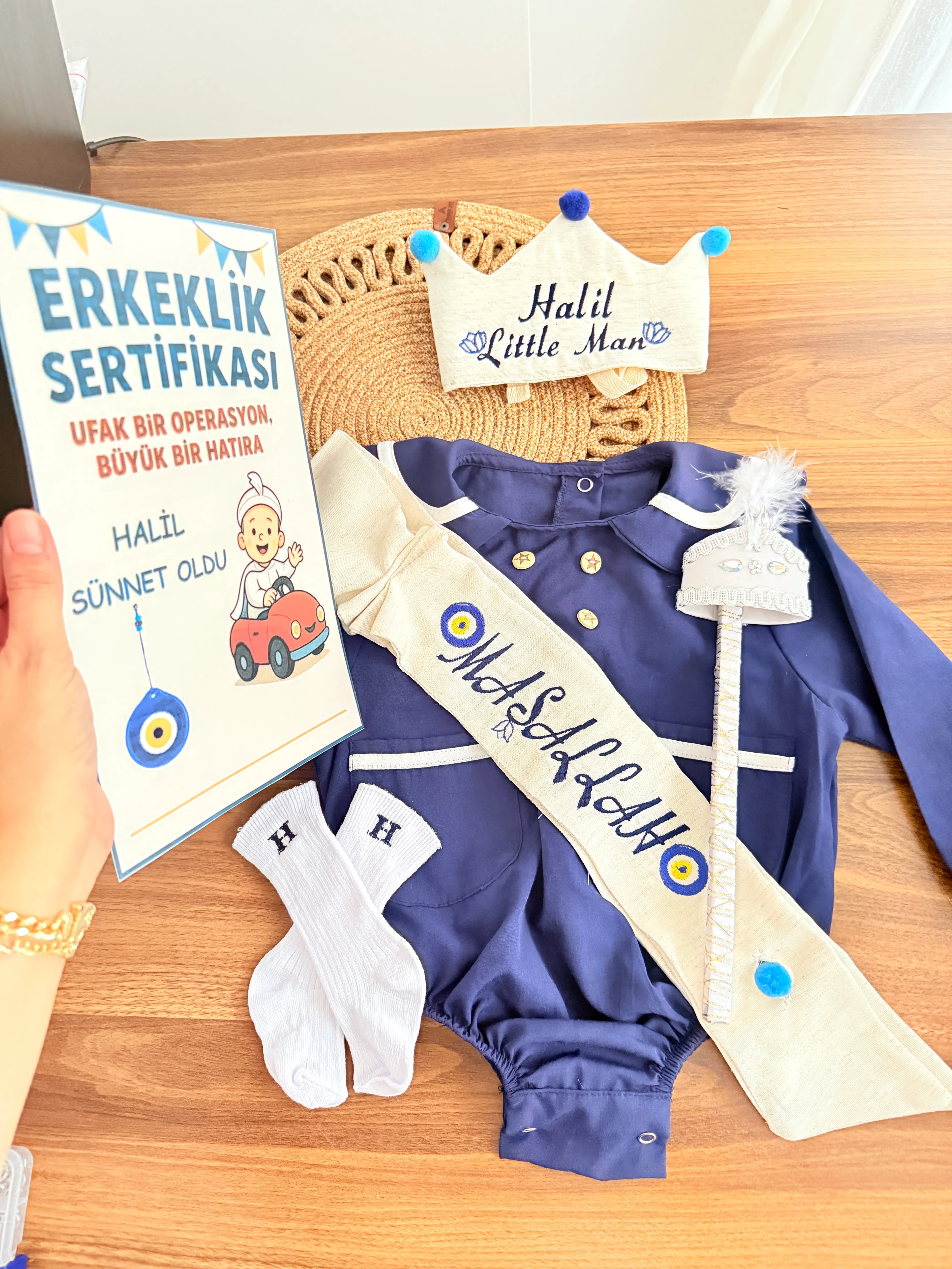 6 parça sünnet seti 