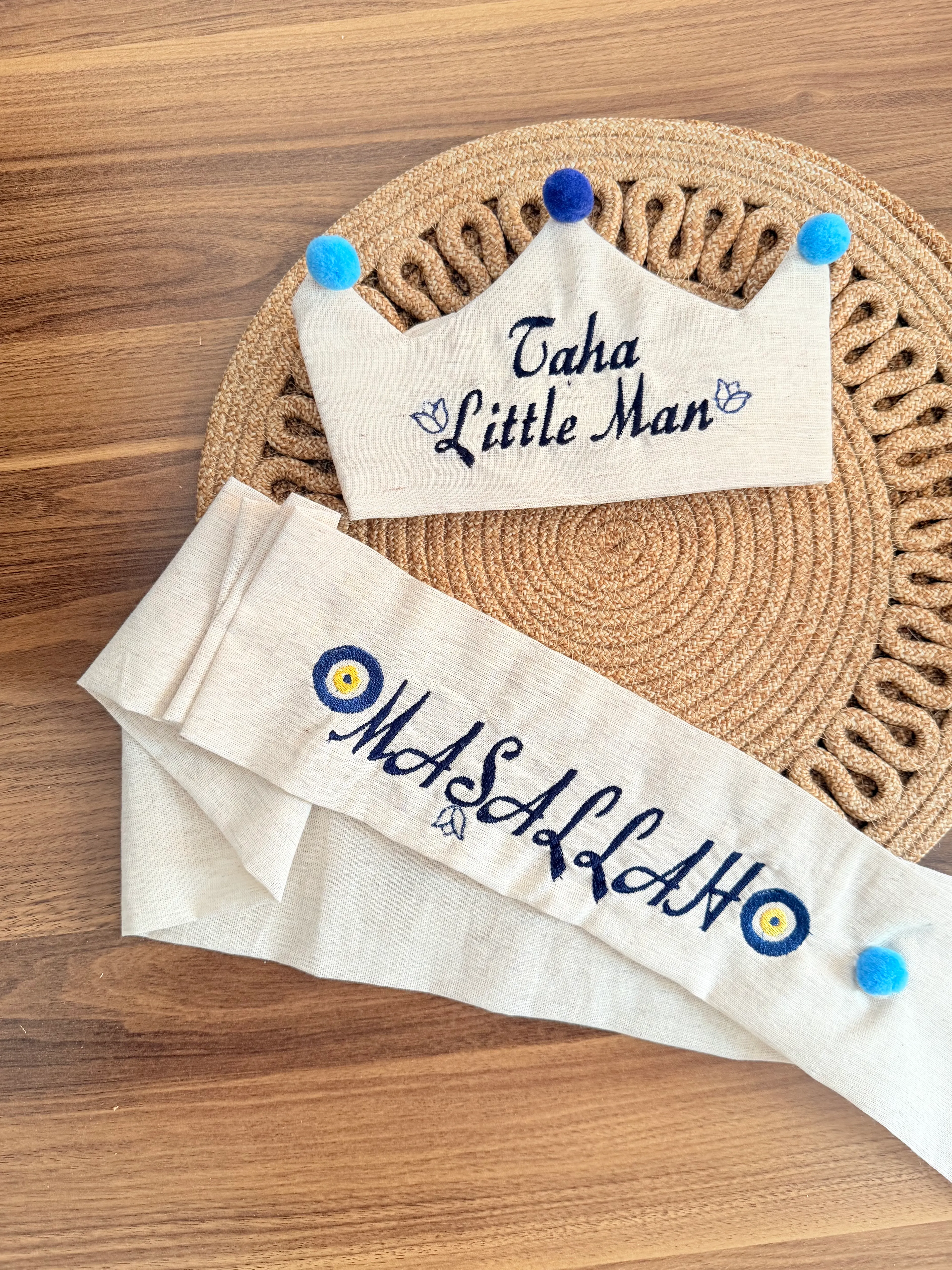 sünnet tacı ve maşallah kuşağı