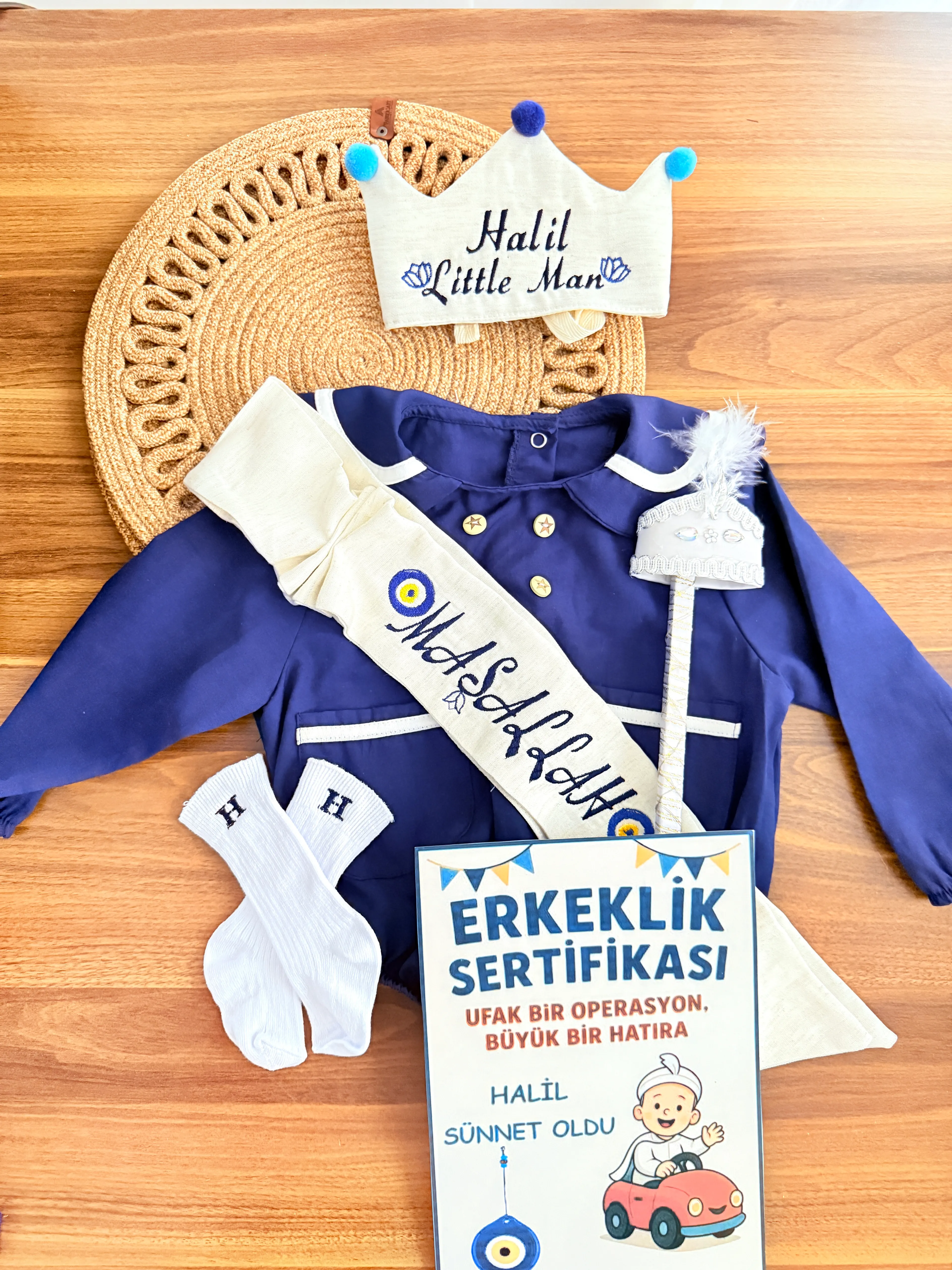 6 parça sünnet seti 