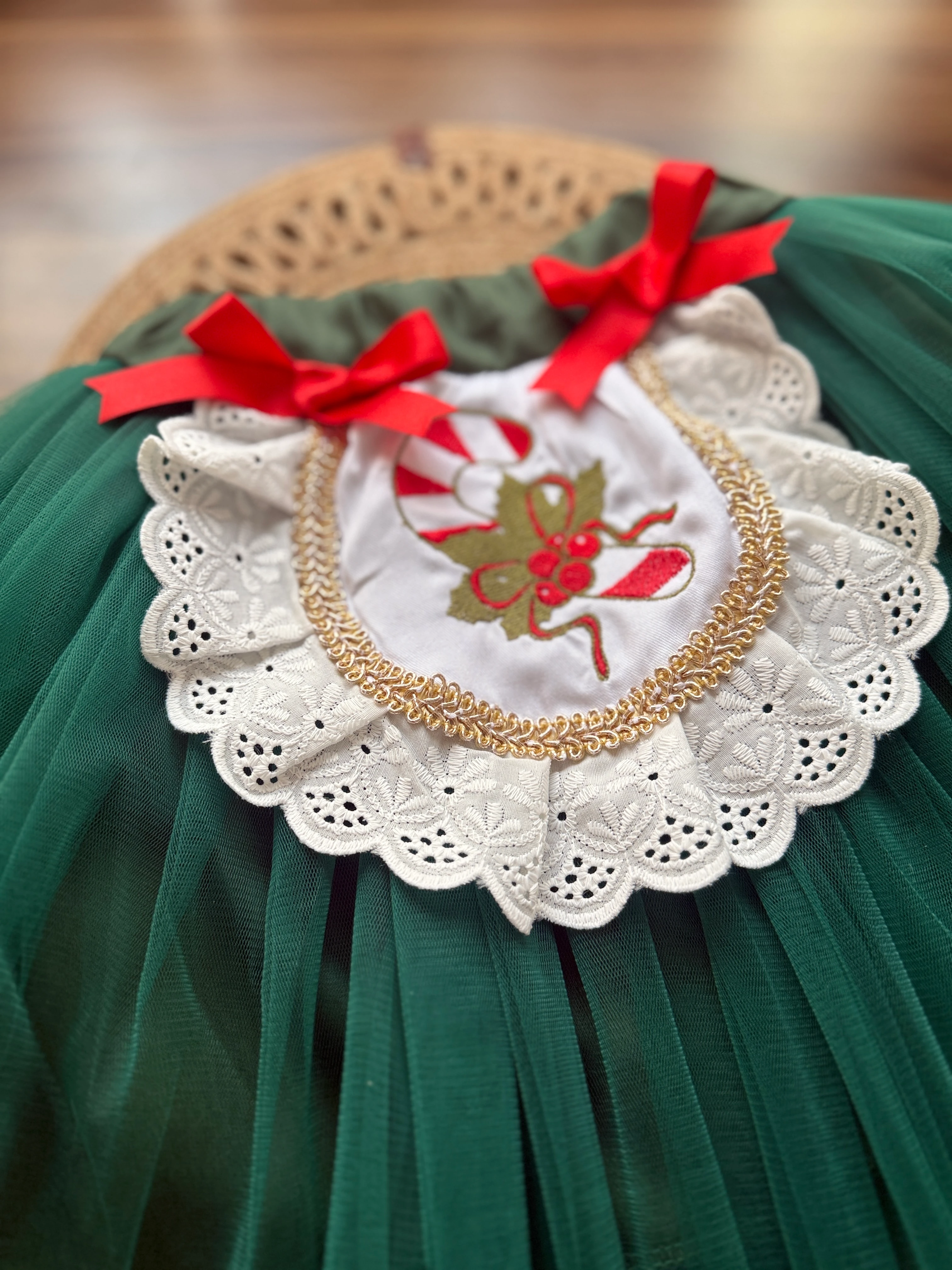 tütü etek noel nakışlı