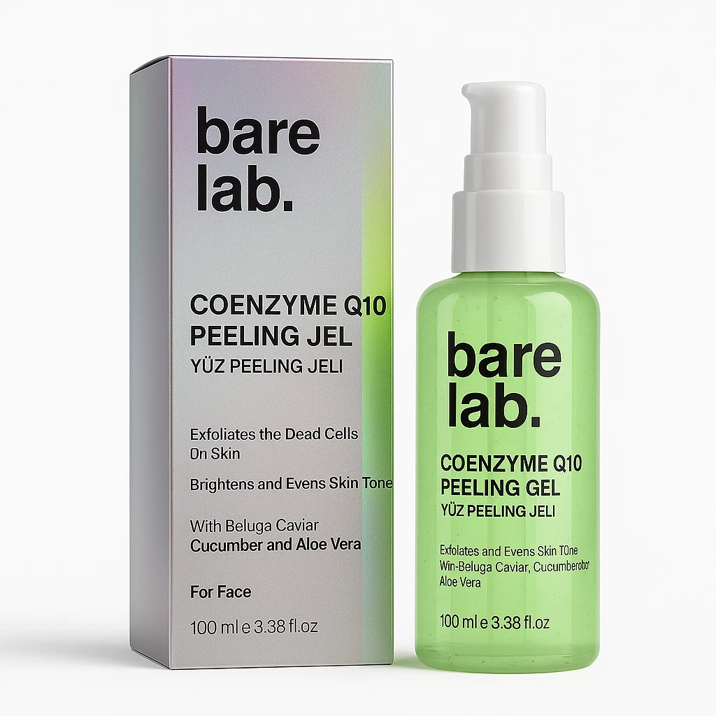 BareLab Arındırıcı ve Aydınlatıcı Yüz Peelingi Beluga Havyarı Özlü Coenzyme Q10 | 100 ml