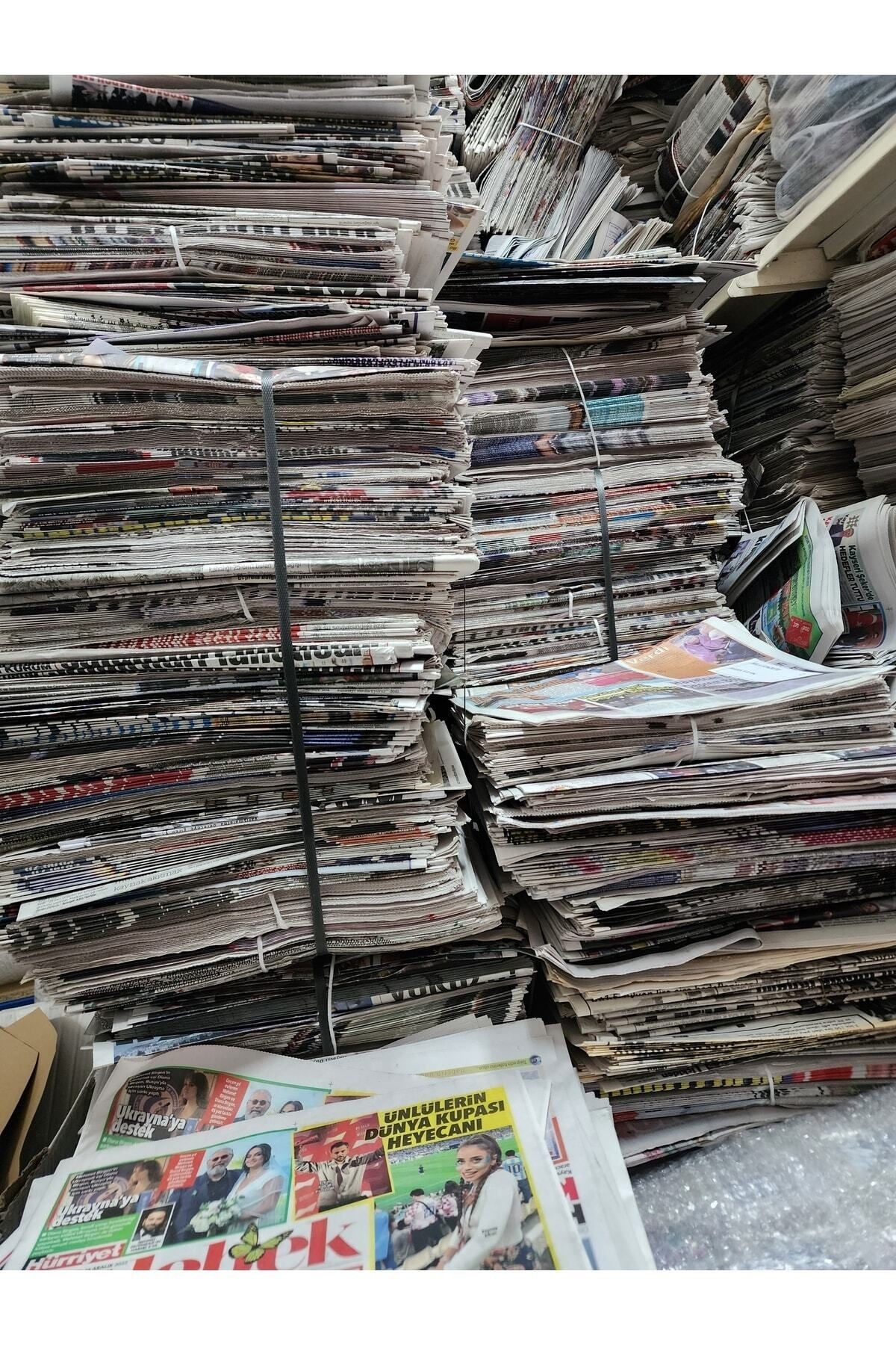 Bayi Çıkışlı Eski Gazete 10 Kg Taşınma Gazete Kağıdı Ambalaj Kağıdı
