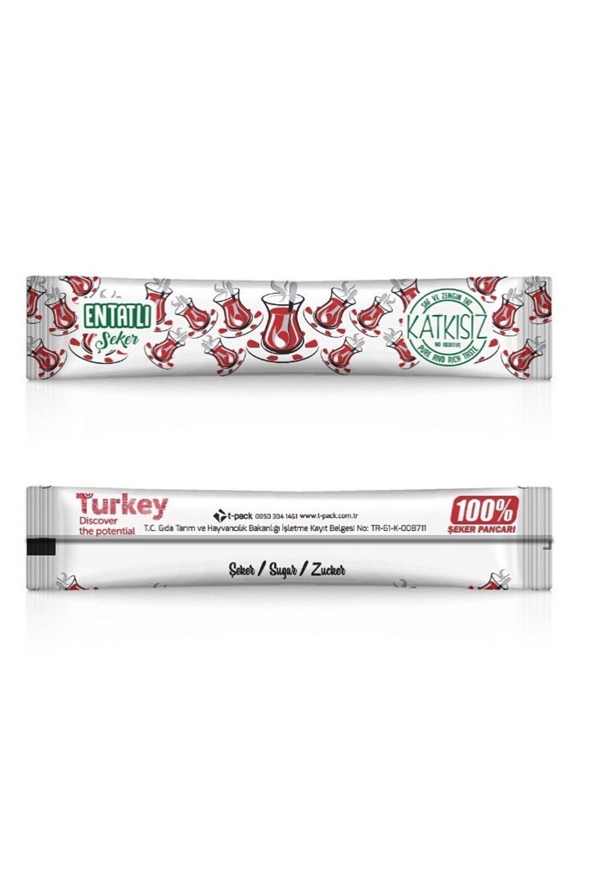 T-pack Stick Toz Şeker Kullan At 4 Gramlık 4kg (1000 ADET)