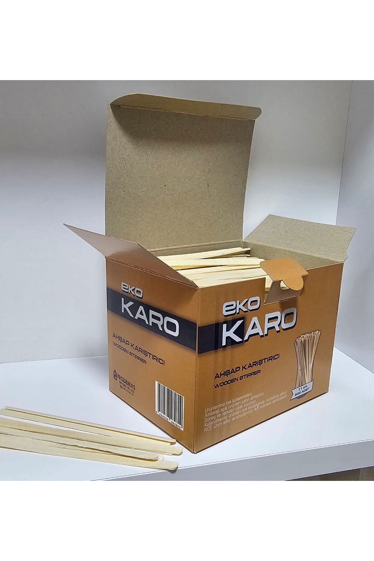 24 Kutu 500 Lü Koli Tahta Çay Karıştırıcı Ahşap Çay Kahve Kariştırıcı Çay Kaşığı Tahta Karıştırıcı