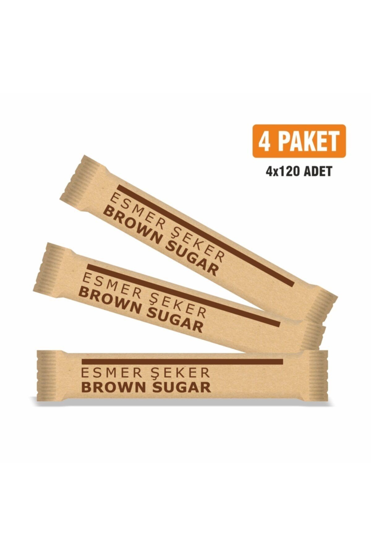 Tek Kullanımlık Stick Esmer Şeker