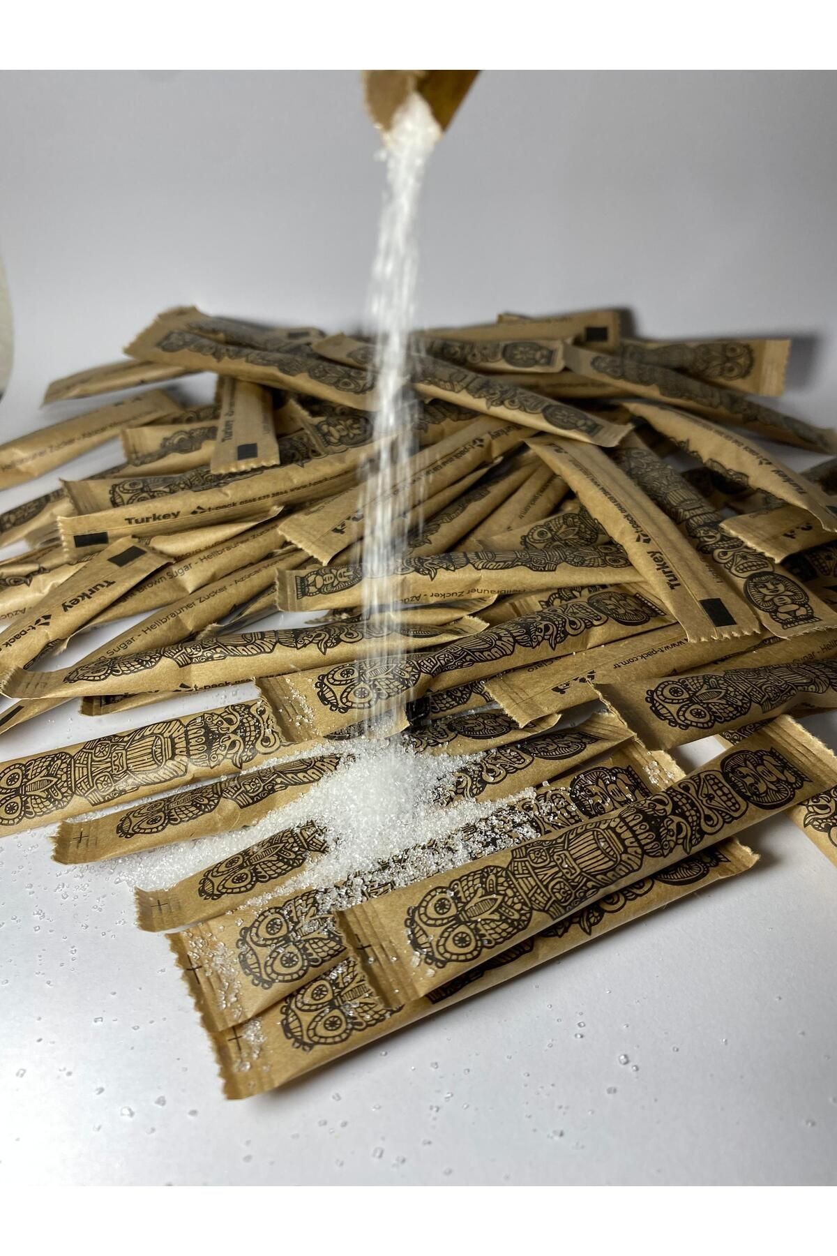 10 Kg Stick Şeker Özel Baskı Ve Özel Kağıt Kullanımı 4gr*250adet