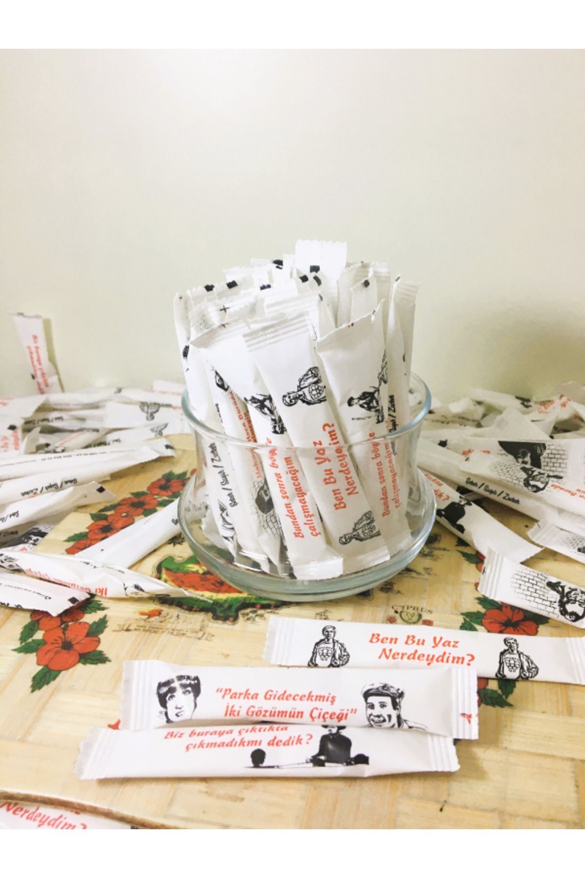 T-pack Yeşilçam Serisi Stick Şeker 3 Gr. X 3000 Adet