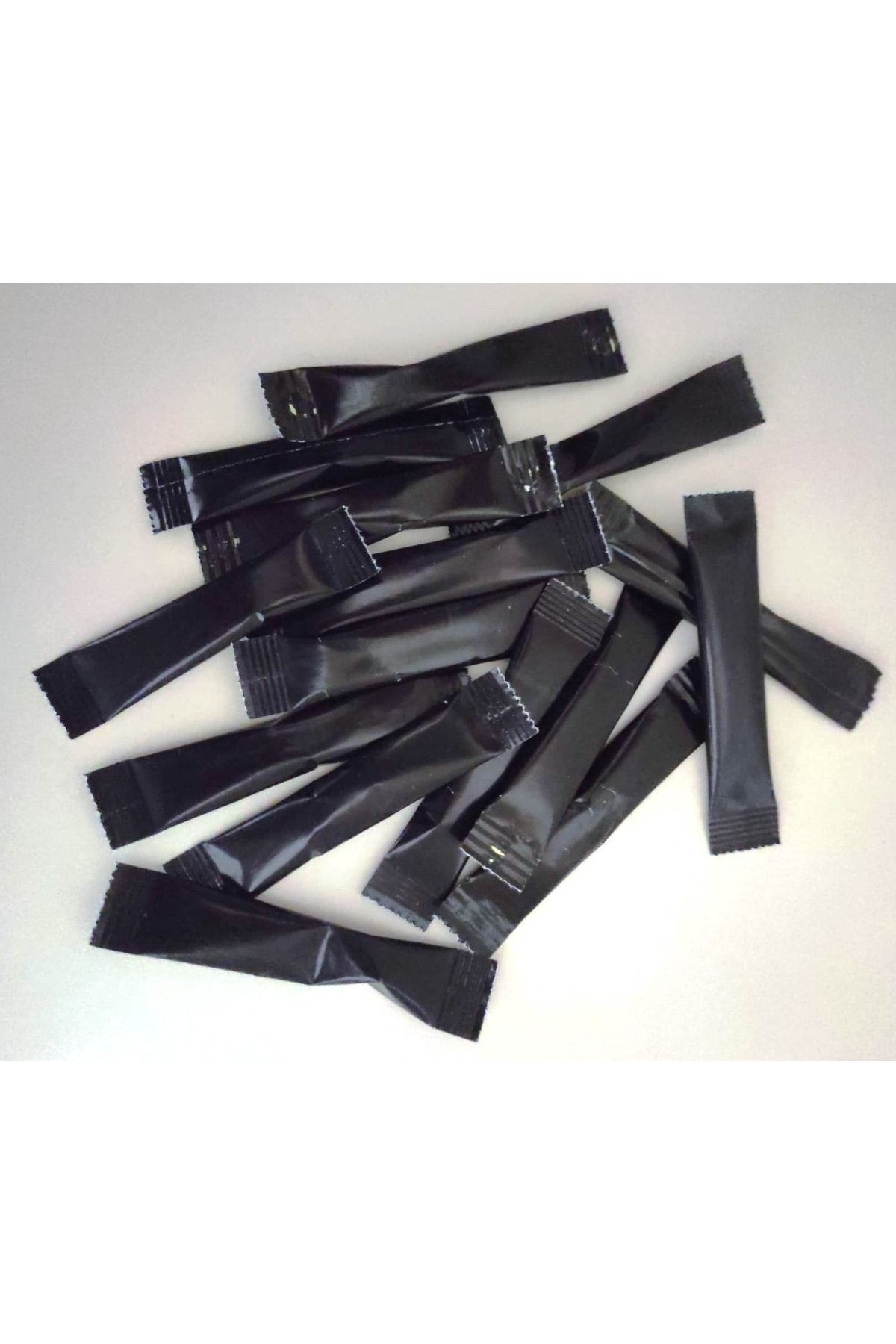 Şeker Stick Siyah Baskısız 1000 Adet 3 Gr. Şeker Stick Siyah Baskısız