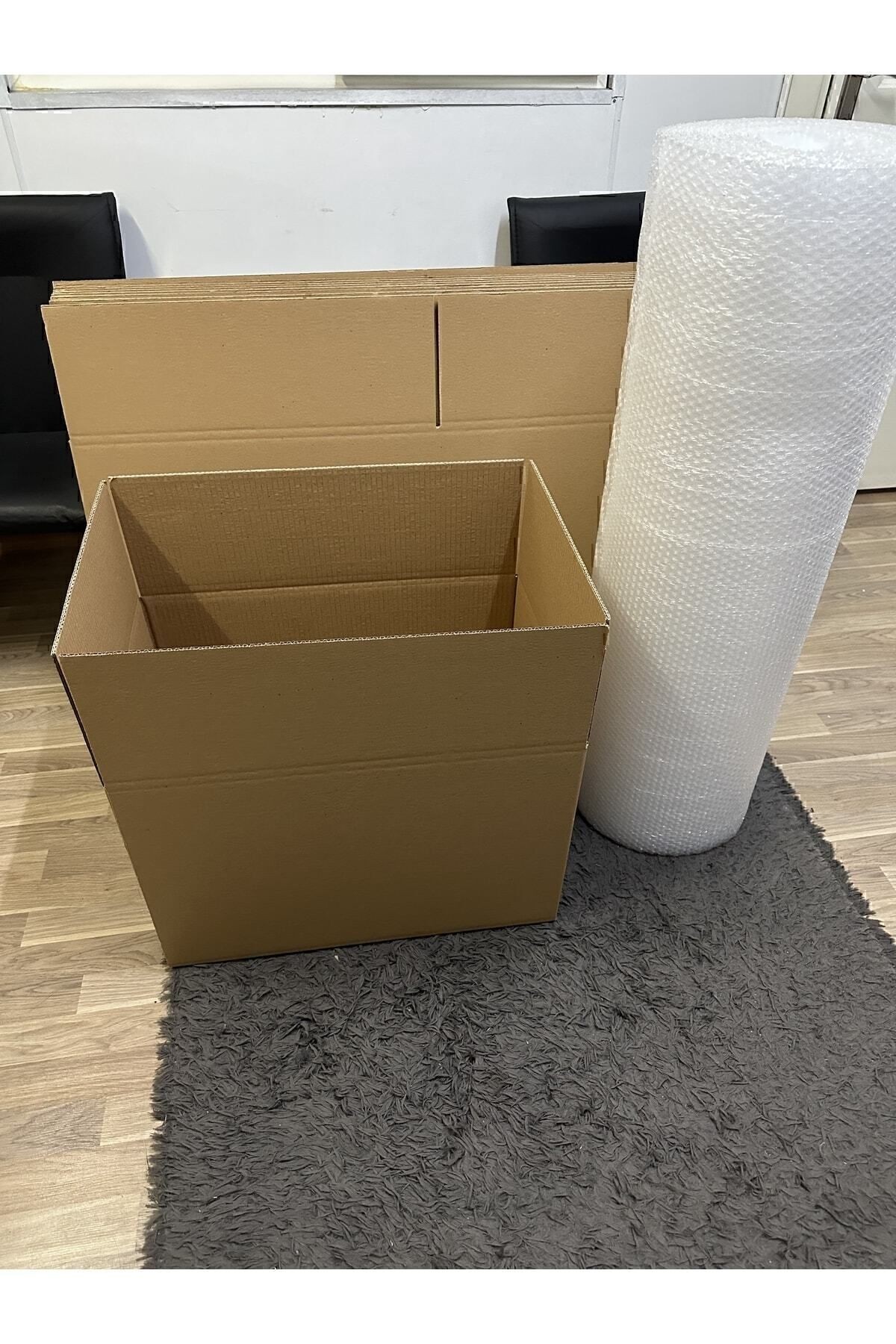 Kutu Boş Karton 60x40x40 Orta Boy 5 Li Adet