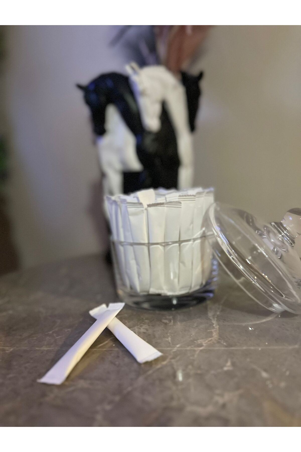 Alazpack Stick Şeker Beyaz Baskısız 3gr 1000 Adet