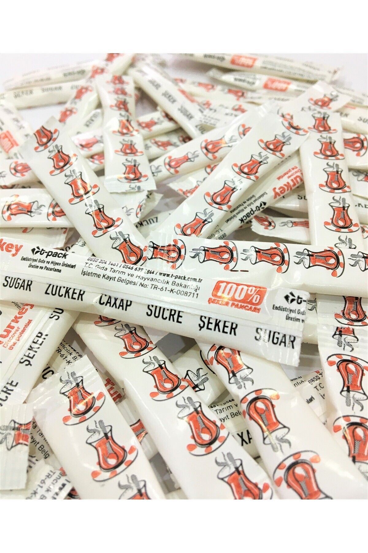 T-pack Stick Toz Şeker Kullan At 4 Gramlık 4kg (1000 ADET)