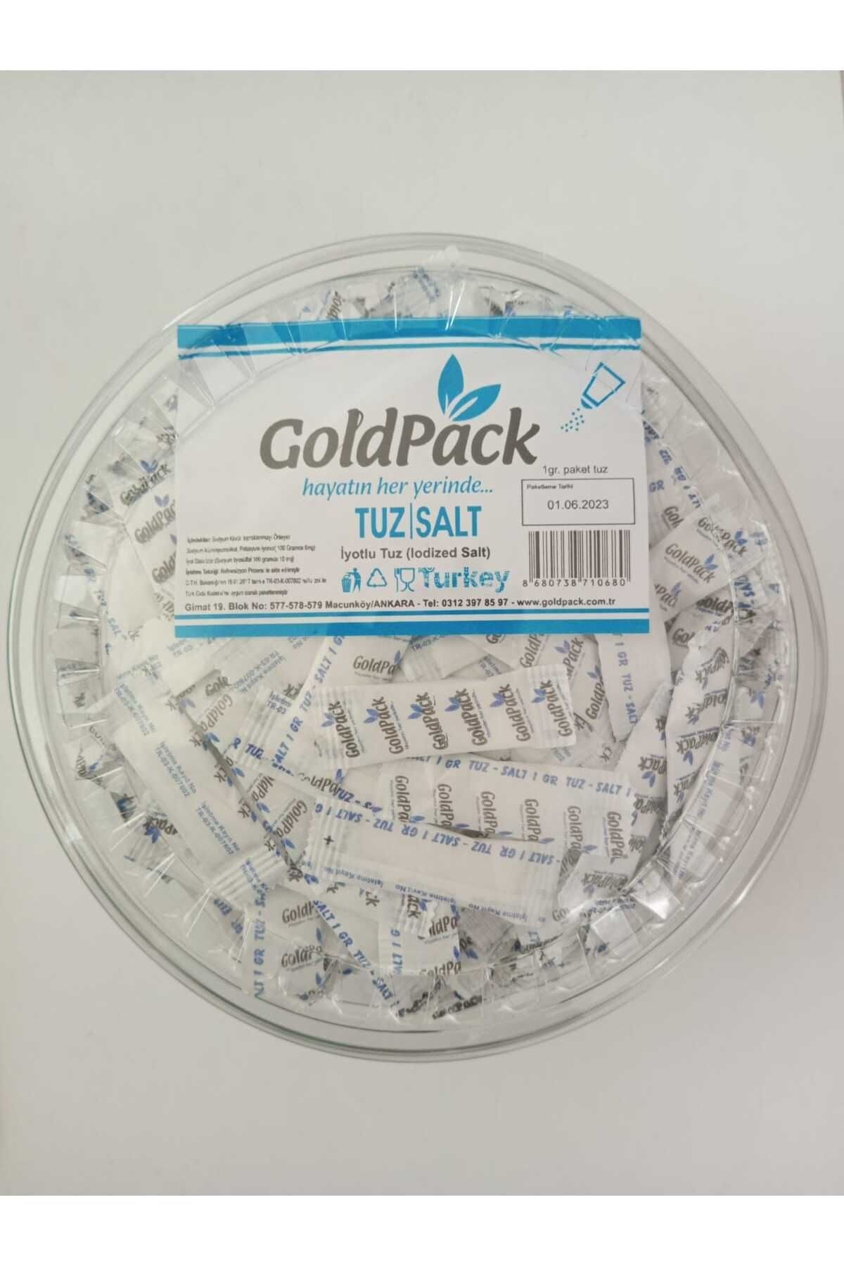 Iyotlu Paket Stick Tuz 1 gr X 400 Adet ( Takribi)